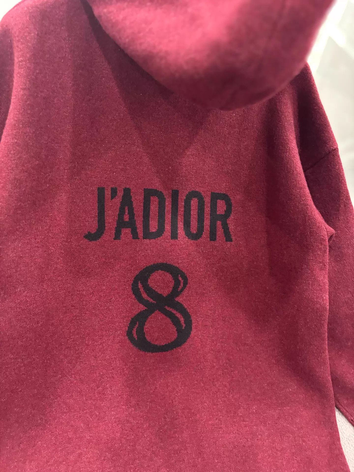 Dior Dior Deep Wine Cashmere Hoodie 36 Mint Size XS / US 0-2 / IT 36-38 - 2 Thumbnail