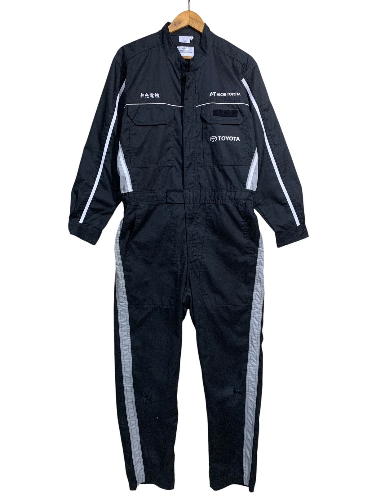 Sports Specialties 🔥VTG TOYOTA RACING COVERALL JUMPSUIT COTTON Size US 36 / EU 52 - 7 Thumbnail