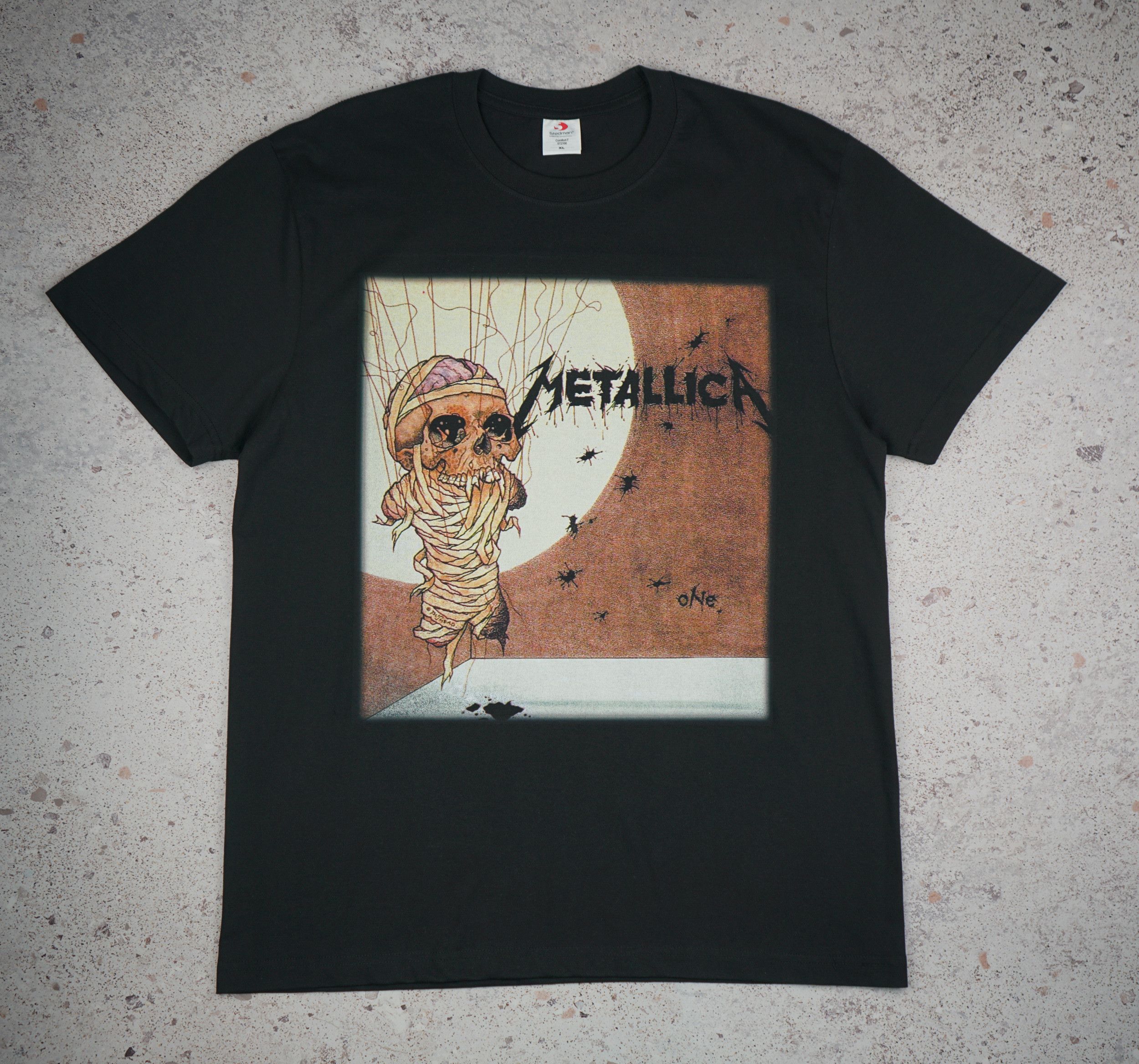 Band Tees × Vintage Vintage Metallica Pushhead T Shirt Size US XL / EU 56 / 4 - 1 Thumbnail
