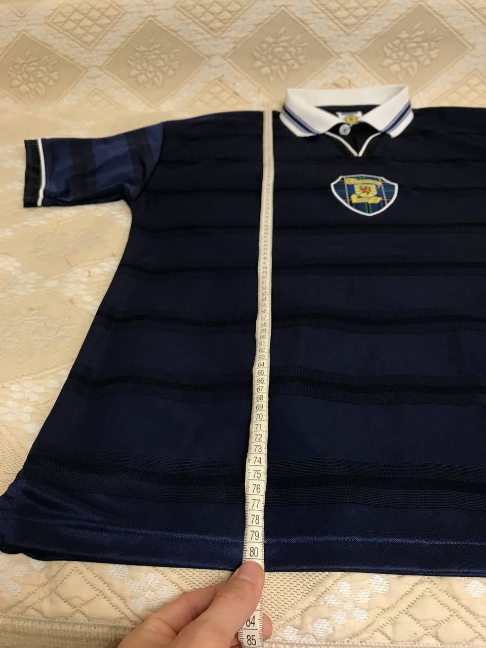 Pringle Of Scotland 🔥 1998 Scotland Retro Football T Shirt Score Draw Jersey Size US XXL / EU 58 / 5 - 12 Thumbnail
