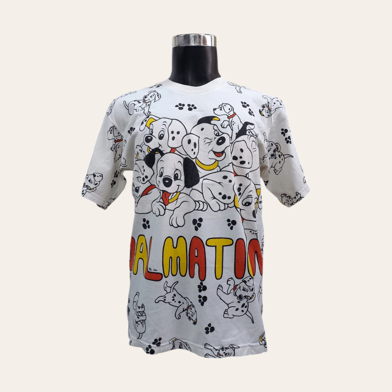 Cartoon Network × Vintage Vintage 90s DISNEY'S 101 DALMATIANS All-Over Print T-shirt Size US L / EU 52-54 / 3 - 1 Thumbnail