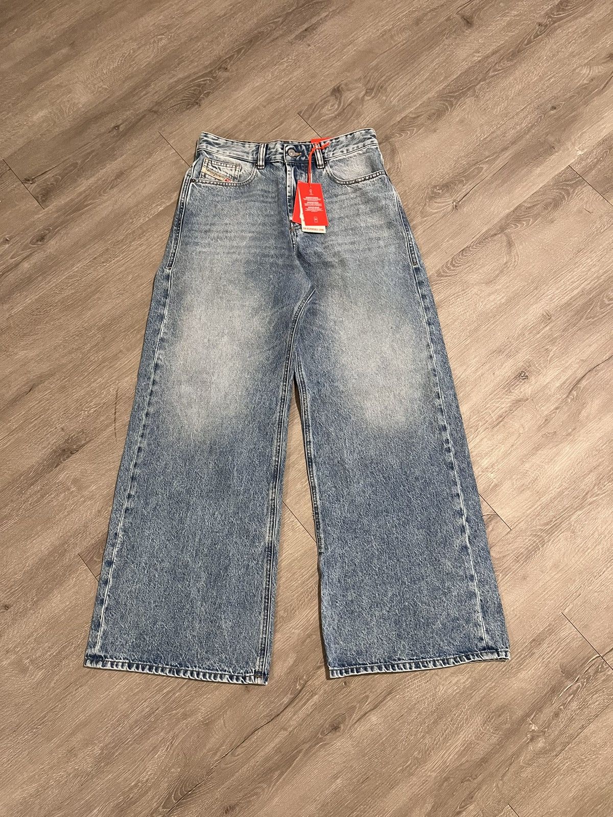 Diesel Relaxed Jeans D-Rise 007f6 | Grailed