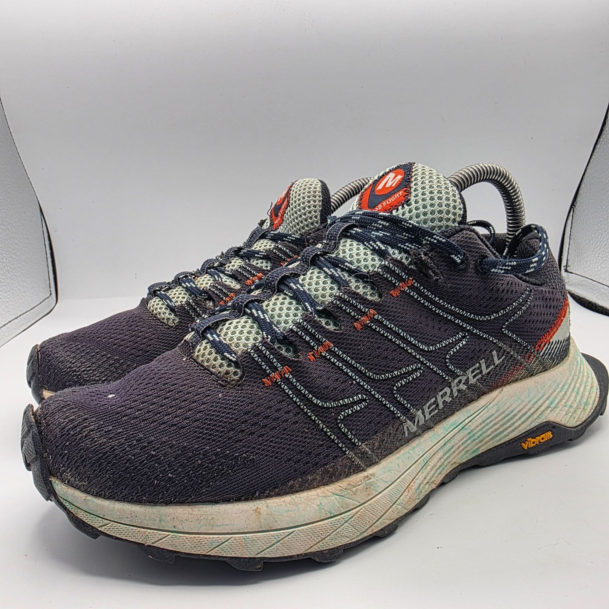 Merrell Merrell Moab Flight Womens Size 8.5 Blue Athletic Shoes Vibr Size US 8.5 / IT 38.5 - 3 Thumbnail