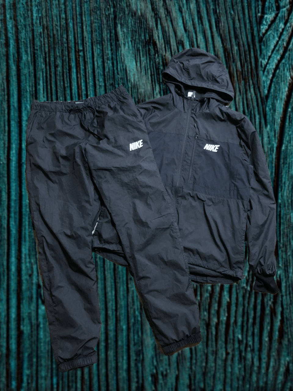 Vintage Jacket + Pants Y2K Streetwear Suit Nike Logo