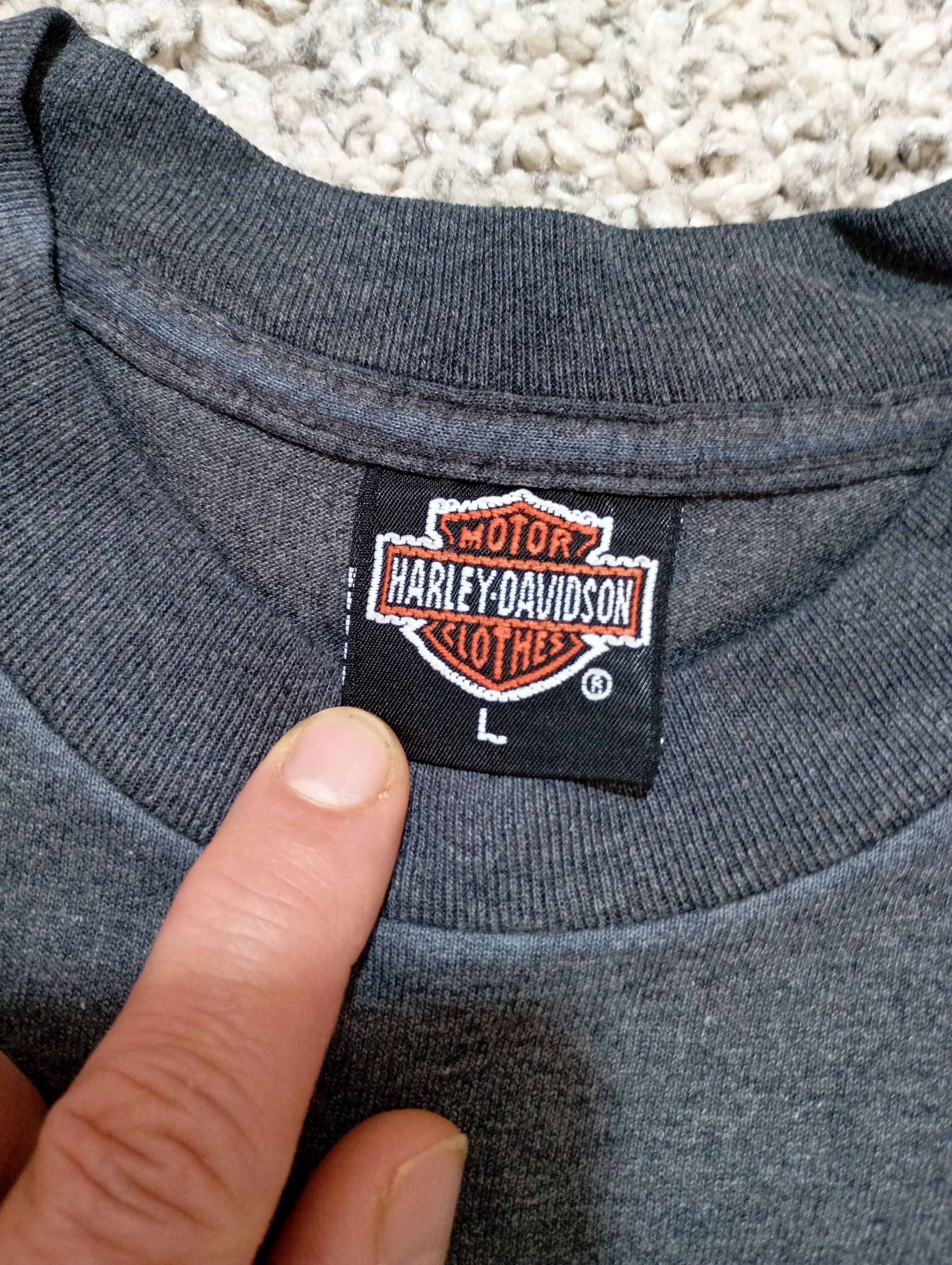 Harley Davidson Harley Davidson 1990 3D Emblem Last Biker On Earth T-shirt L Size US L / EU 52-54 / 3 - 6 Thumbnail