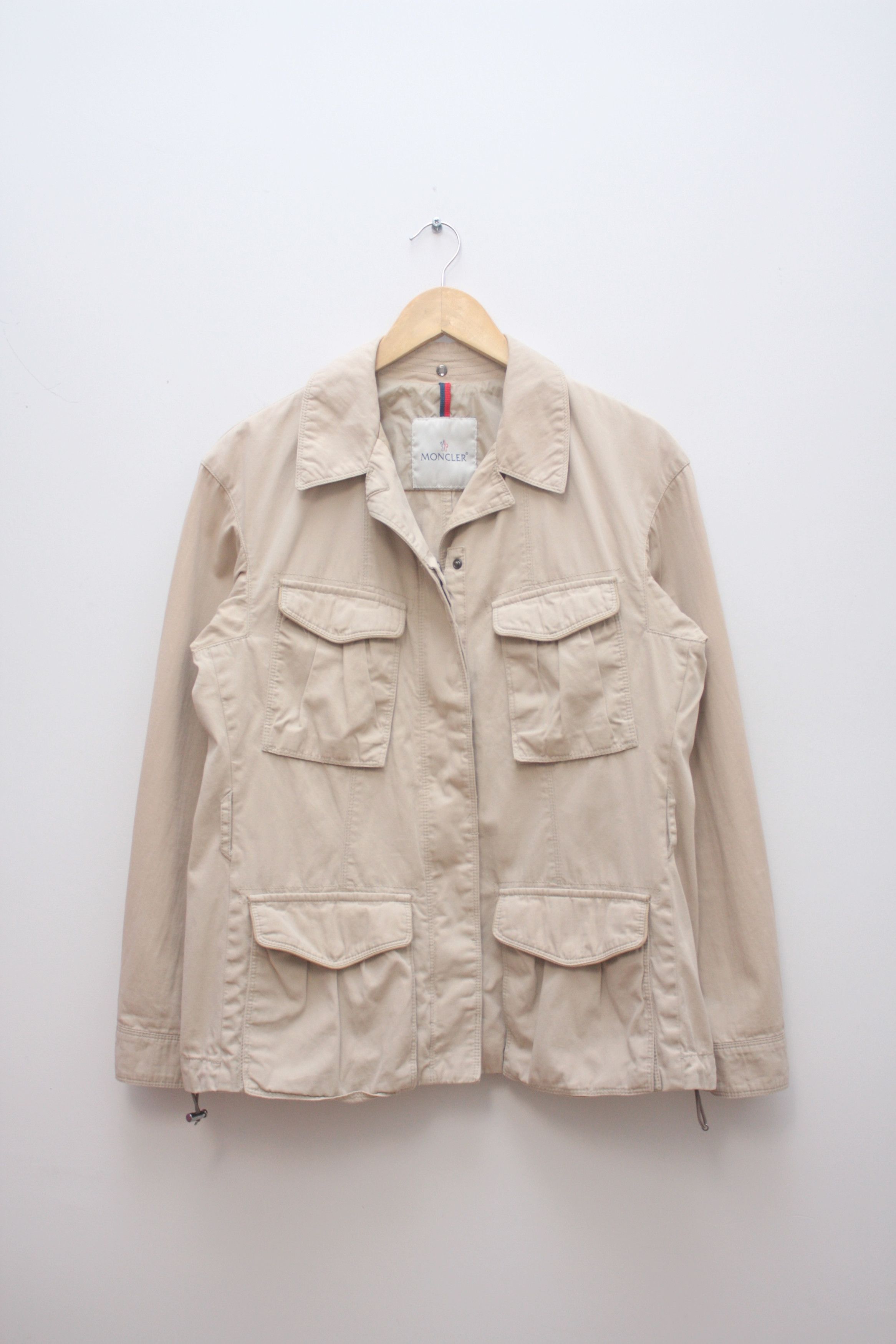 Moncler Moncler Renote Giubbotto Beige Jacket Made In Romania Size M / US 6-8 / IT 42-44 - 2 Thumbnail