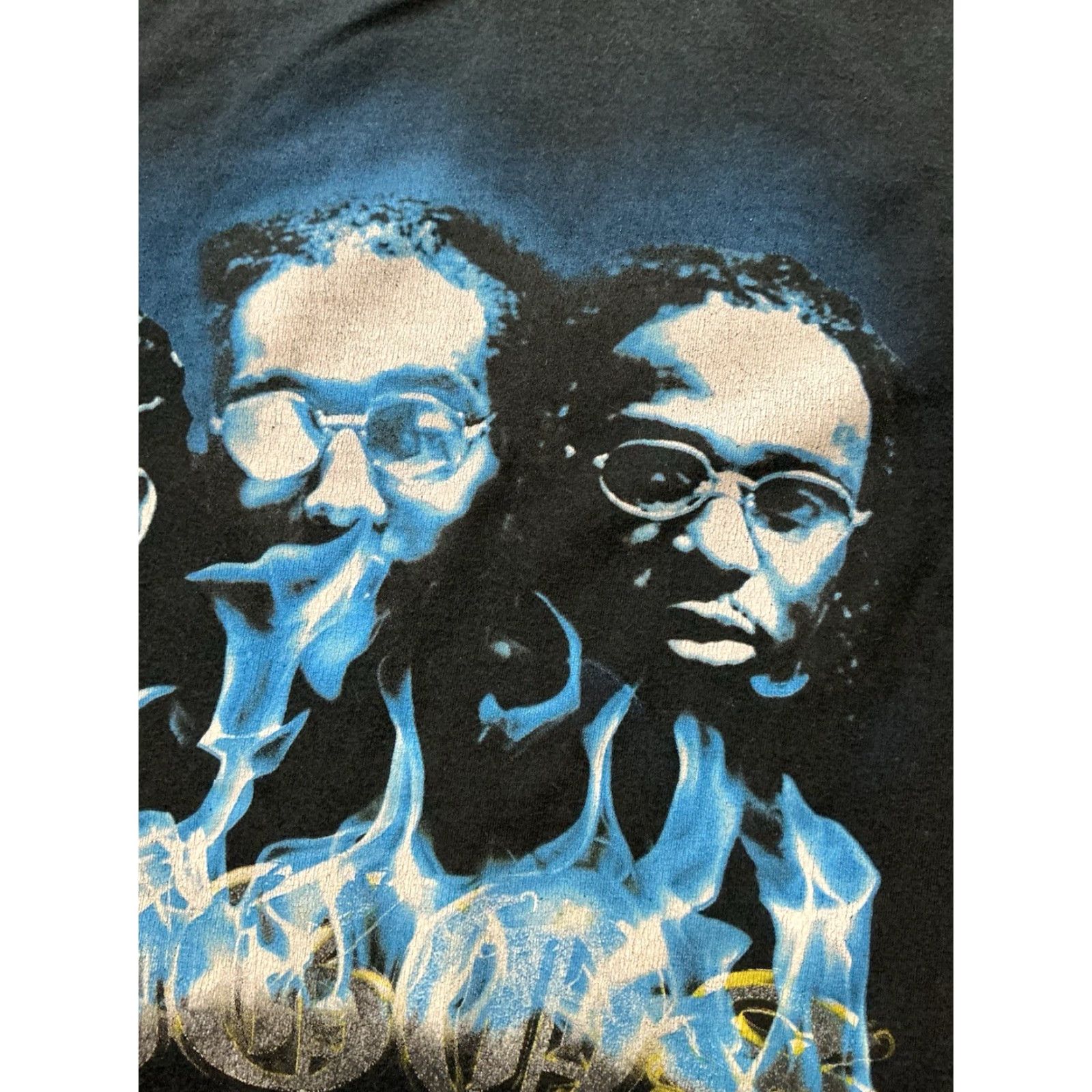 Vintage VINTAGE YRN Yung Rich Nation Migos Quavo Takeoff Offset Blue Smoke Graphic T-Shirt Sz. S Mens Shirt Black Smoke Graphic Rap Hip Hop 90s? Size US S / EU 44-46 / 1 - 8 Thumbnail