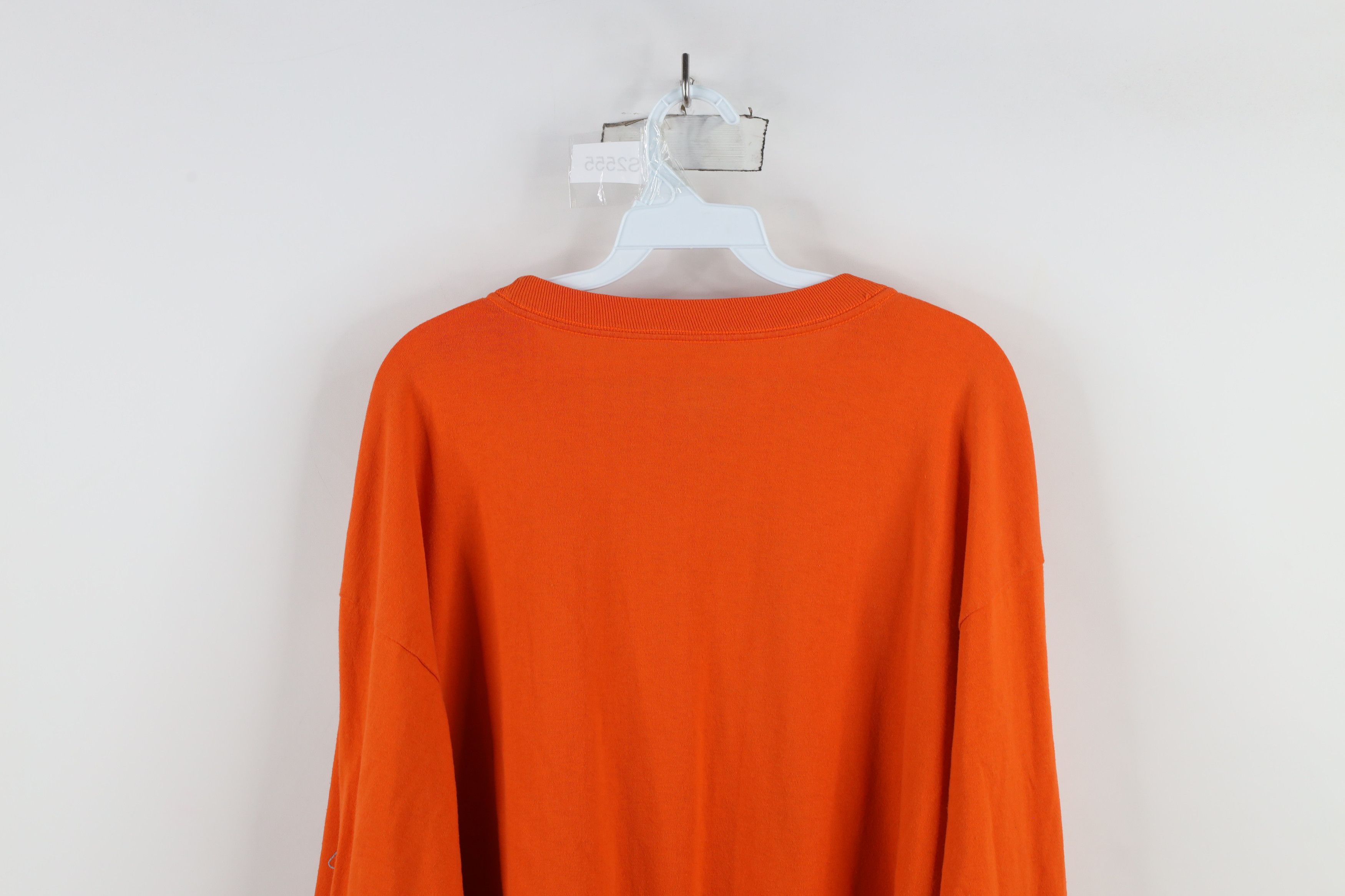 Reebok × Vintage Vintage Reebok Chicago Football Long Sleeve T-Shirt Orange Size US XL / EU 56 / 4 - 14 Thumbnail