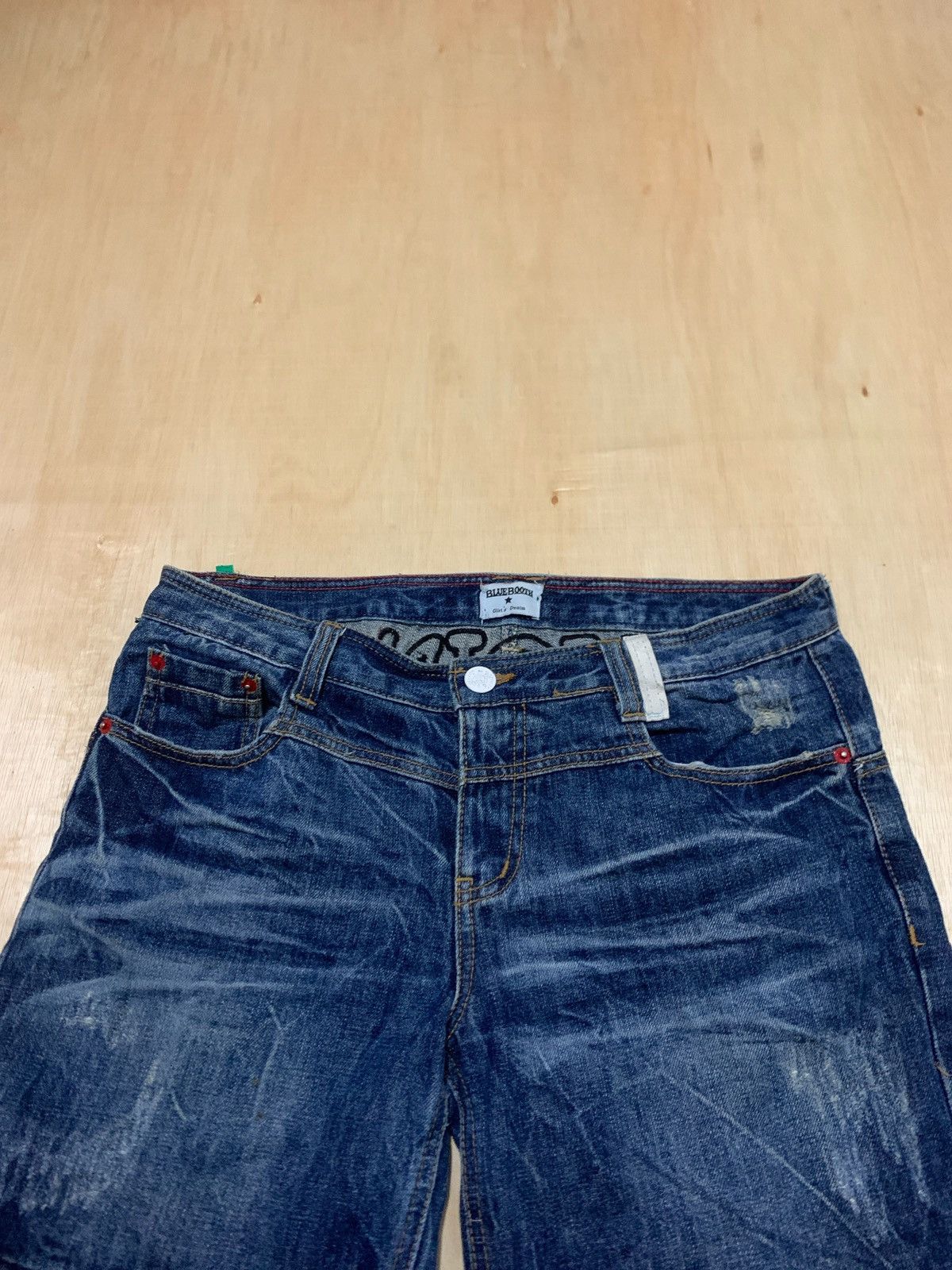 Hysteric Glamour × Japanese Brand × NFL Y2k Original NFL Short Jeans Size US 35 - 4 Thumbnail