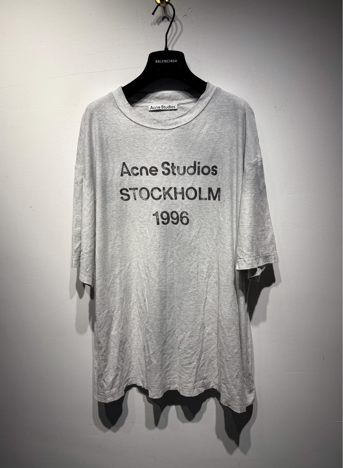 Acne Studios Acne Studios Printed Gray T-Shirt M Men Size US M / EU 48-50 / 2 - 1 Thumbnail