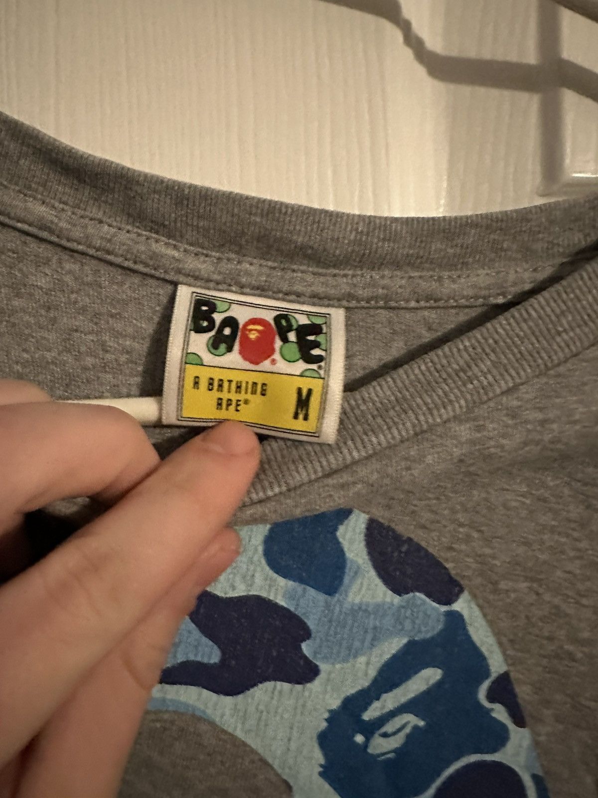 Bape Bape ape head t-shirt Size US M / EU 48-50 / 2 - 2 Thumbnail