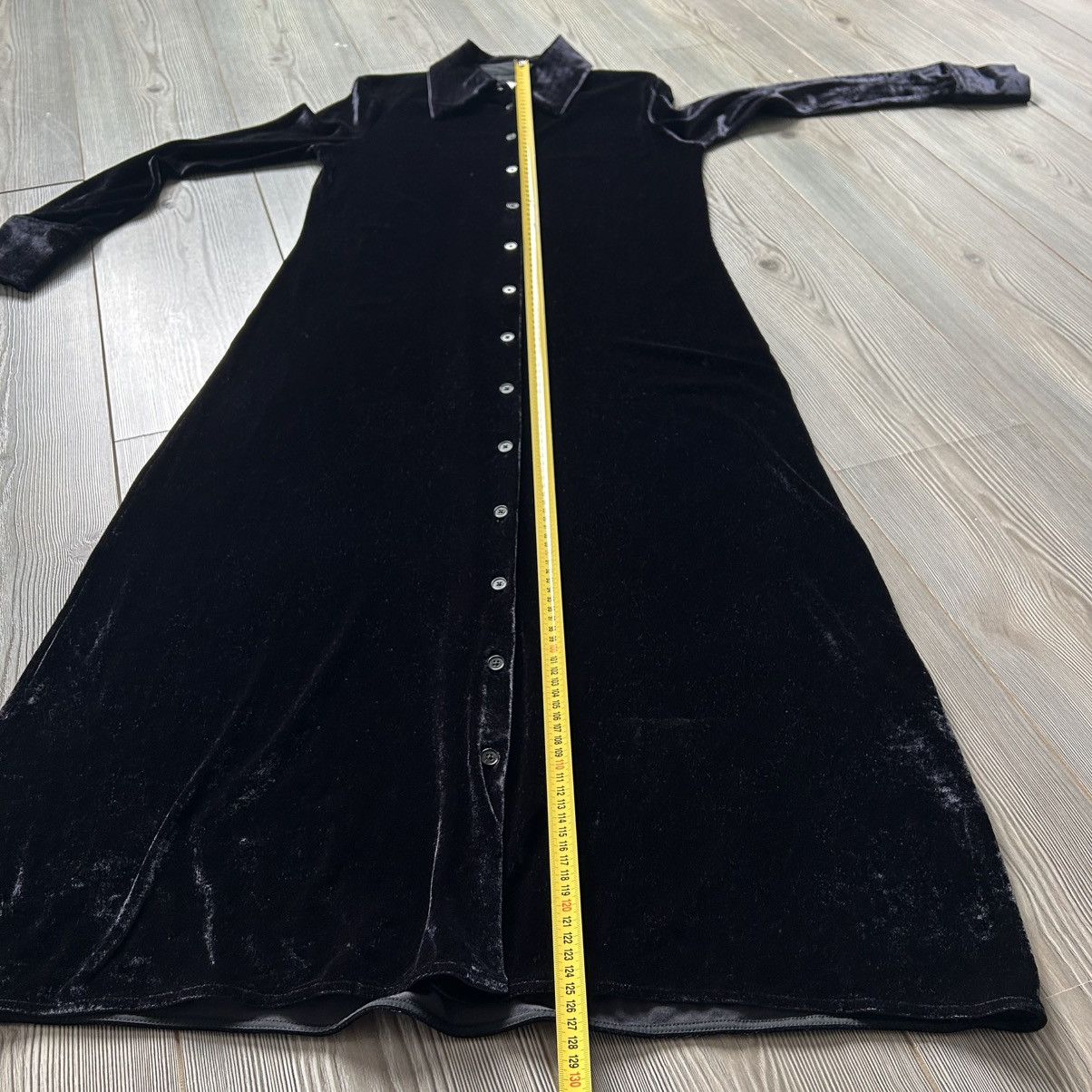 Jil Sander Jil Sander Velvet Shirt Dress 38 Size XS / US 0-2 / IT 36-38 - 16 Thumbnail