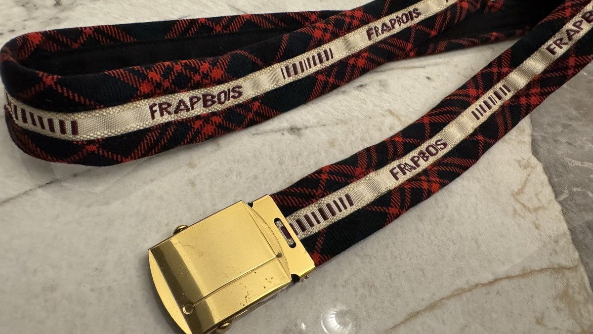 Frapbois Frapbois checks tartan military belts Size ONE SIZE - 2 Thumbnail