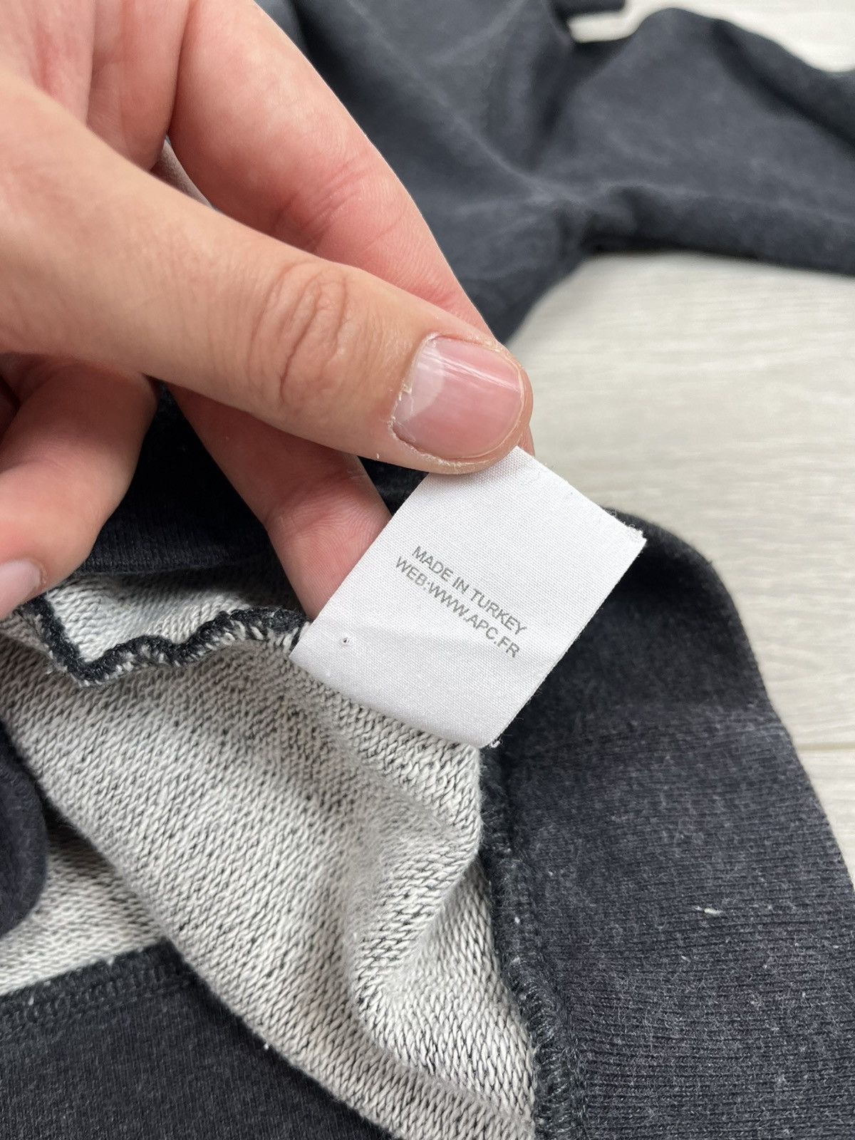 A.P.C. × Designer A.P.C. Basic Grey Crew Neck Sweatshirt Size US M / EU 48-50 / 2 - 10 Thumbnail
