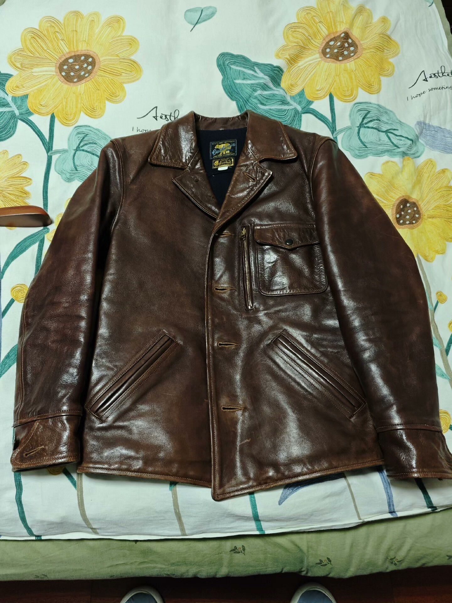 Rainbow Country Rainbow Country 1940s Brown Horsehide Jacket Size US M / EU 48-50 / 2 - 1 Thumbnail