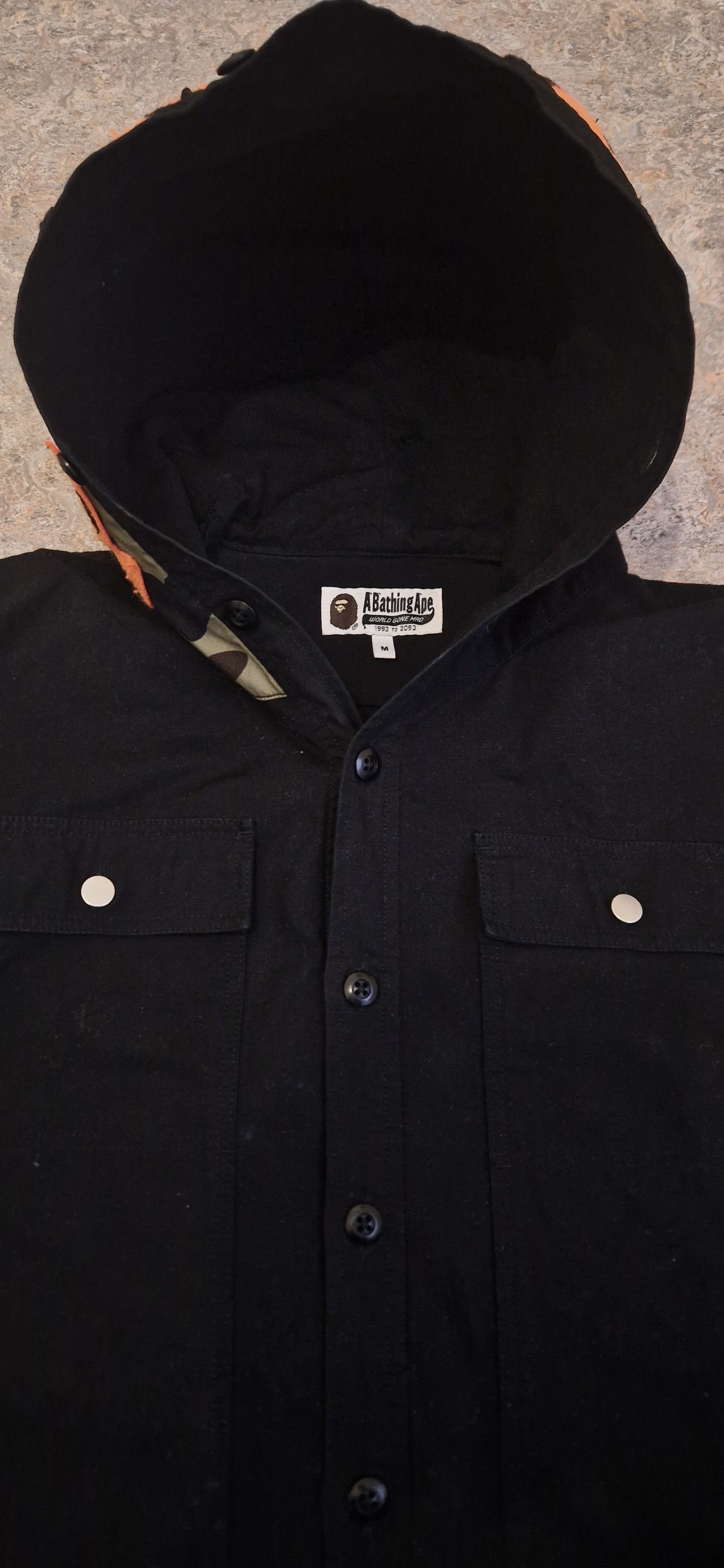 Bape Bape Tiger button hoodie shirt Size US M / EU 48-50 / 2 - 4 Thumbnail