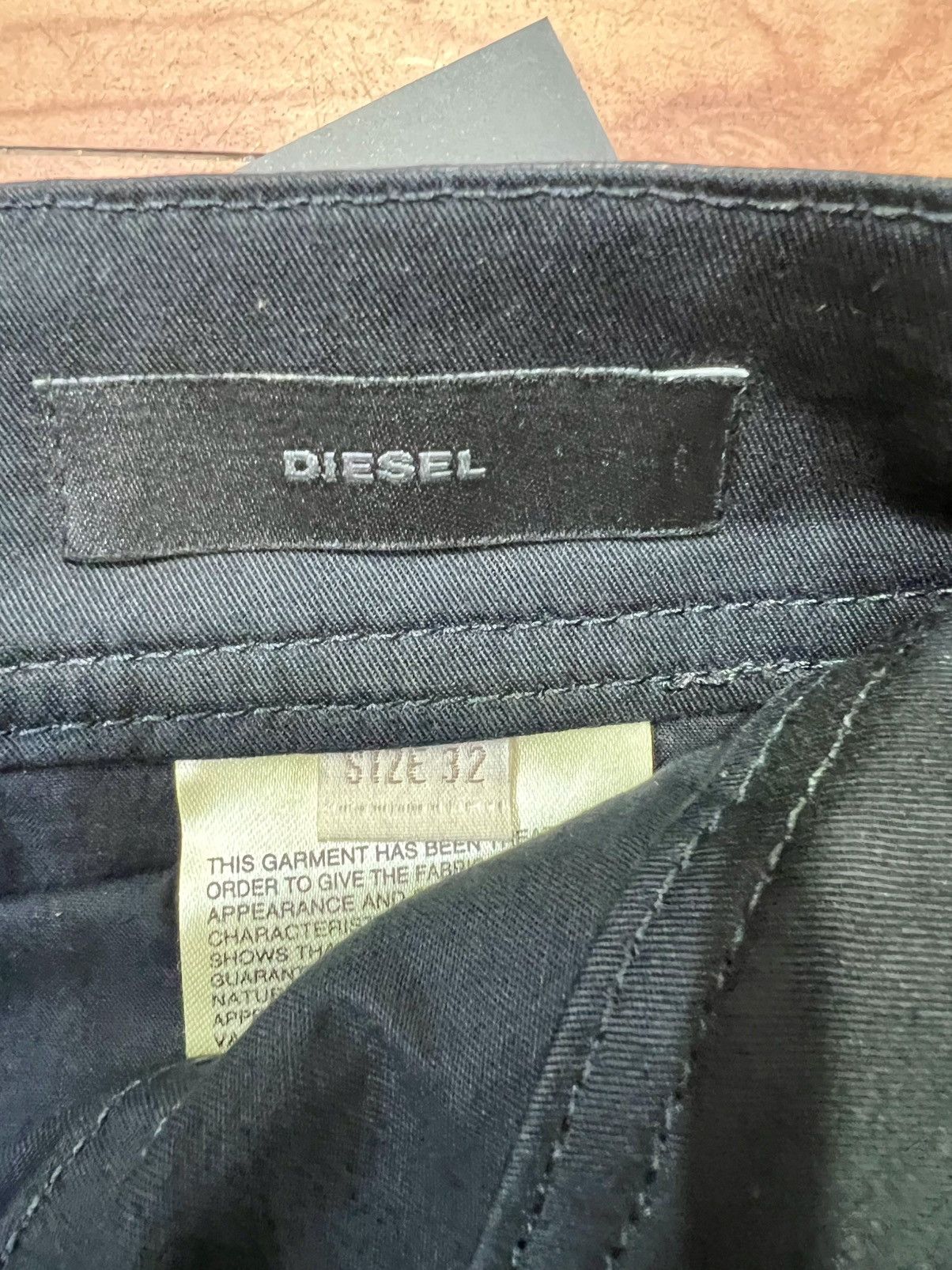 Diesel Diesel fabric+leather pant size 32 Size US 32 / EU 48 - 9 Thumbnail