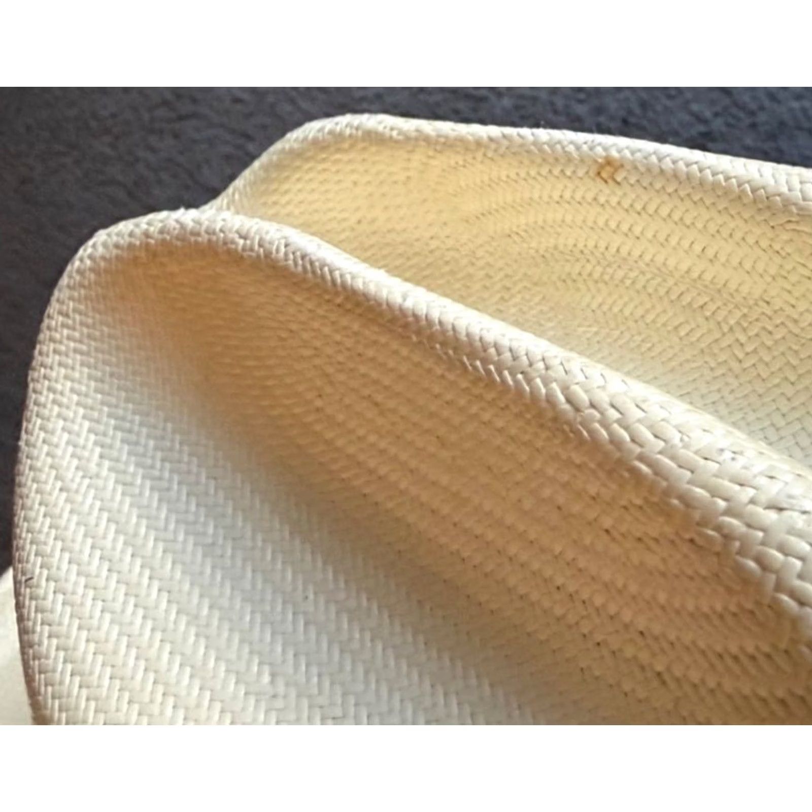 Vintage VINTAGE Resistol Hat Mens 7 3/4 Beige VTG Self Conforming 8XX Long Oval Woven Straw Cowboy Size Size ONE SIZE - 6 Thumbnail