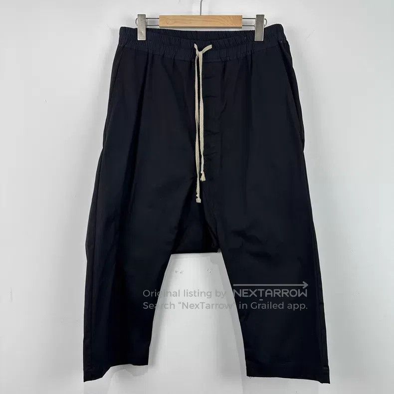 Rick Owens Rick Owens Mainline low-crotch slacks pants Size US 40 / EU 56 - 1 Thumbnail