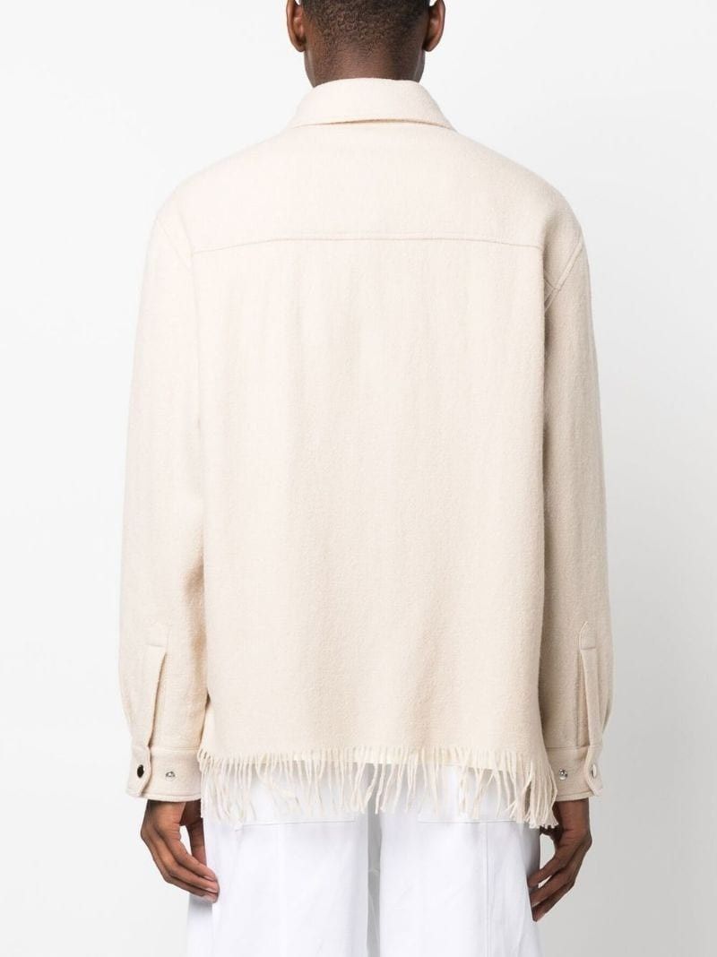 Amiri o1y0525 Solid Color Shirt in Beige Size US S / EU 44-46 / 1 - 3 Thumbnail