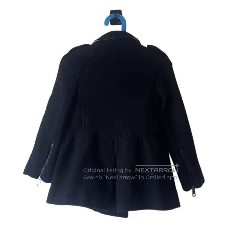 Burberry Burberry Black Wool Mid-Length Women's Coat. Size S / US 4 / IT 40 - 2 Thumbnail
