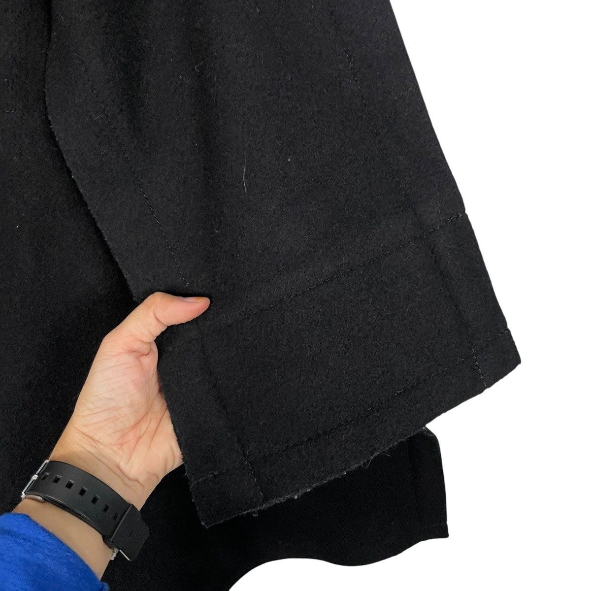 Comme des Garcons Comme Des Garcons Wool Cape Overcoat Size US S / EU 44-46 / 1 - 14 Thumbnail