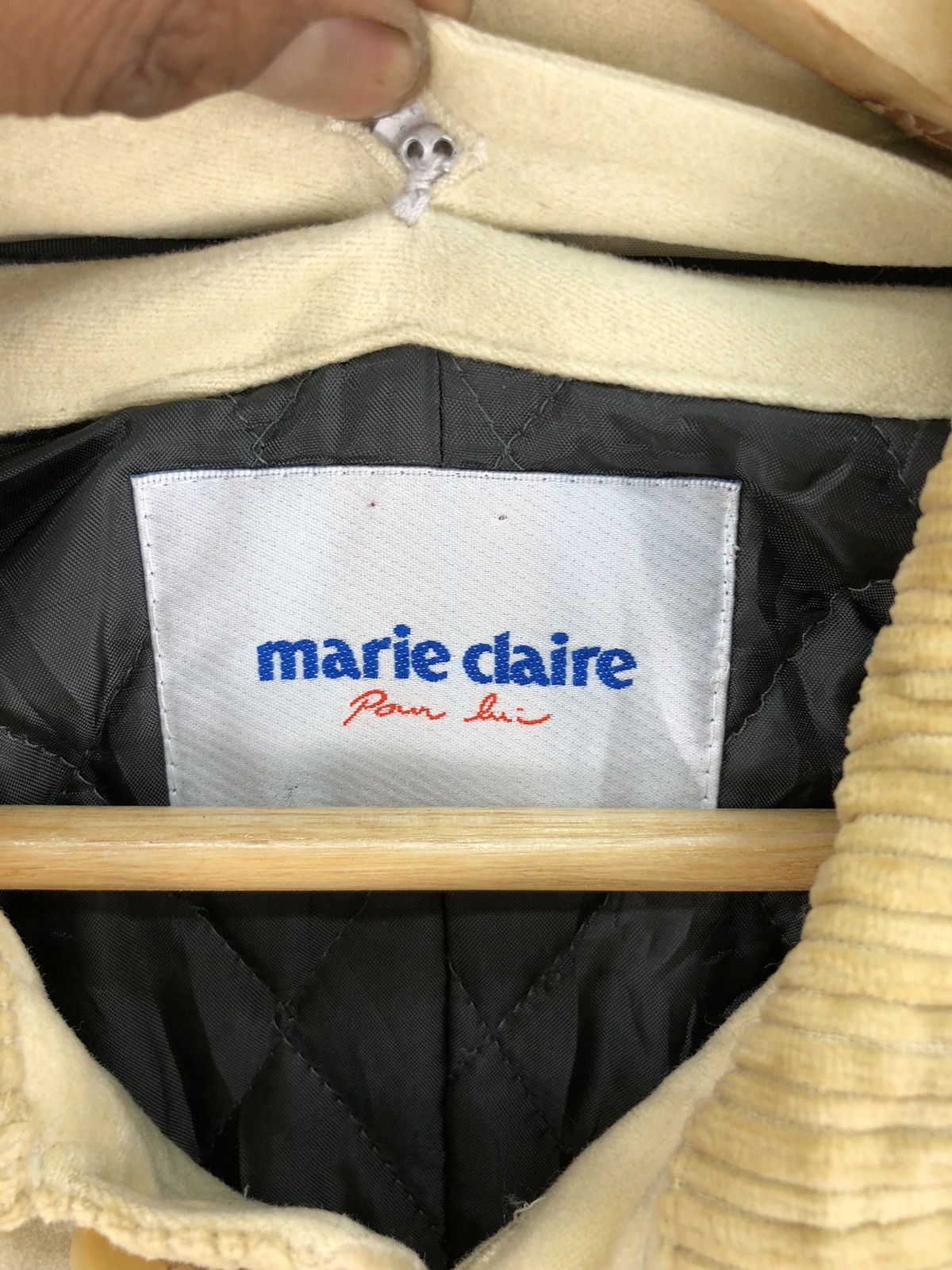 Japanese Brand Vintage Marie Claire Jacket Quilted Lining Size US M / EU 48-50 / 2 - 11 Thumbnail