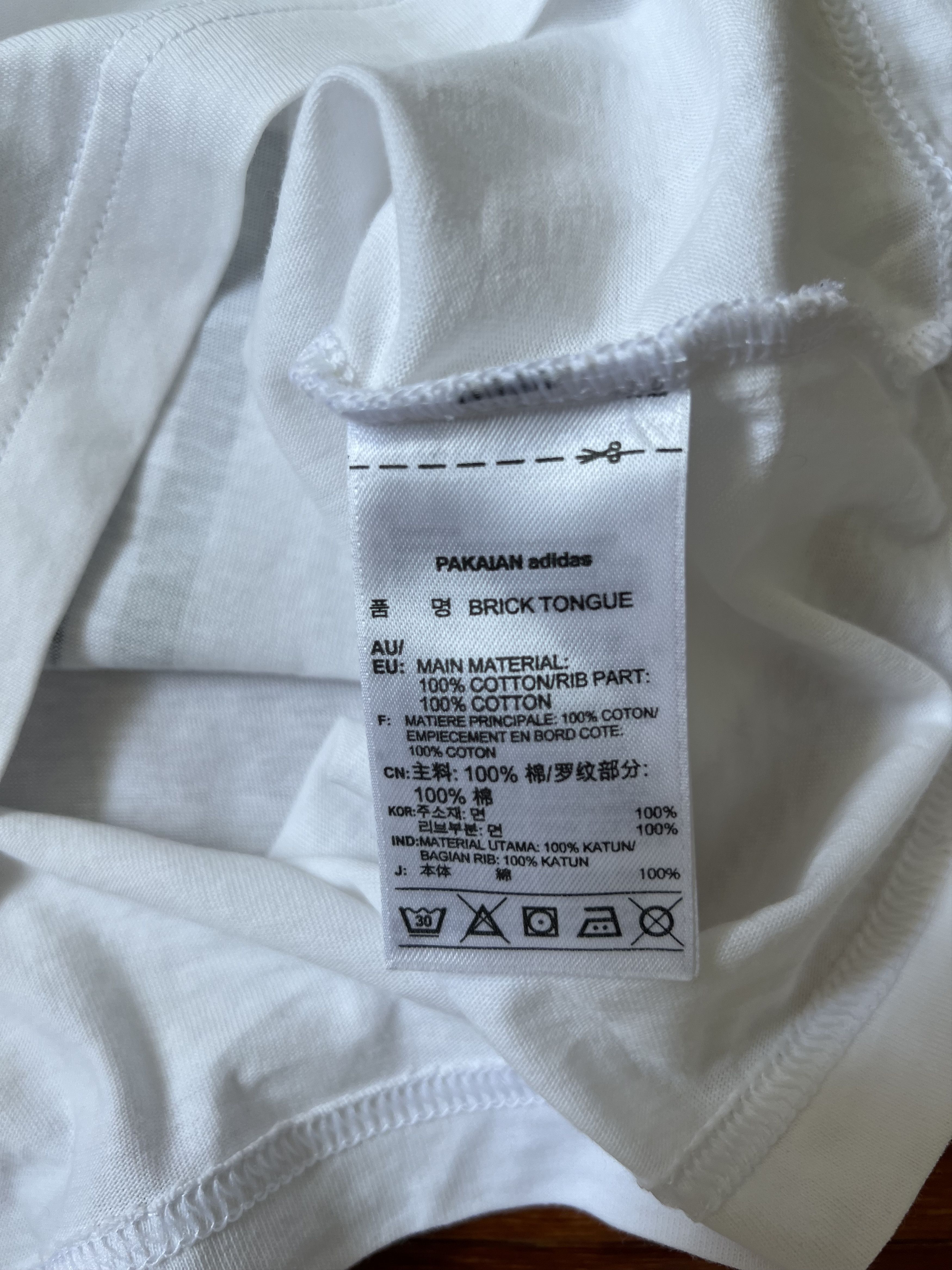 Adidas 💚 Adidas Originals Japan Store Exclusive Monkey White Tee Size US M / EU 48-50 / 2 - 5 Thumbnail
