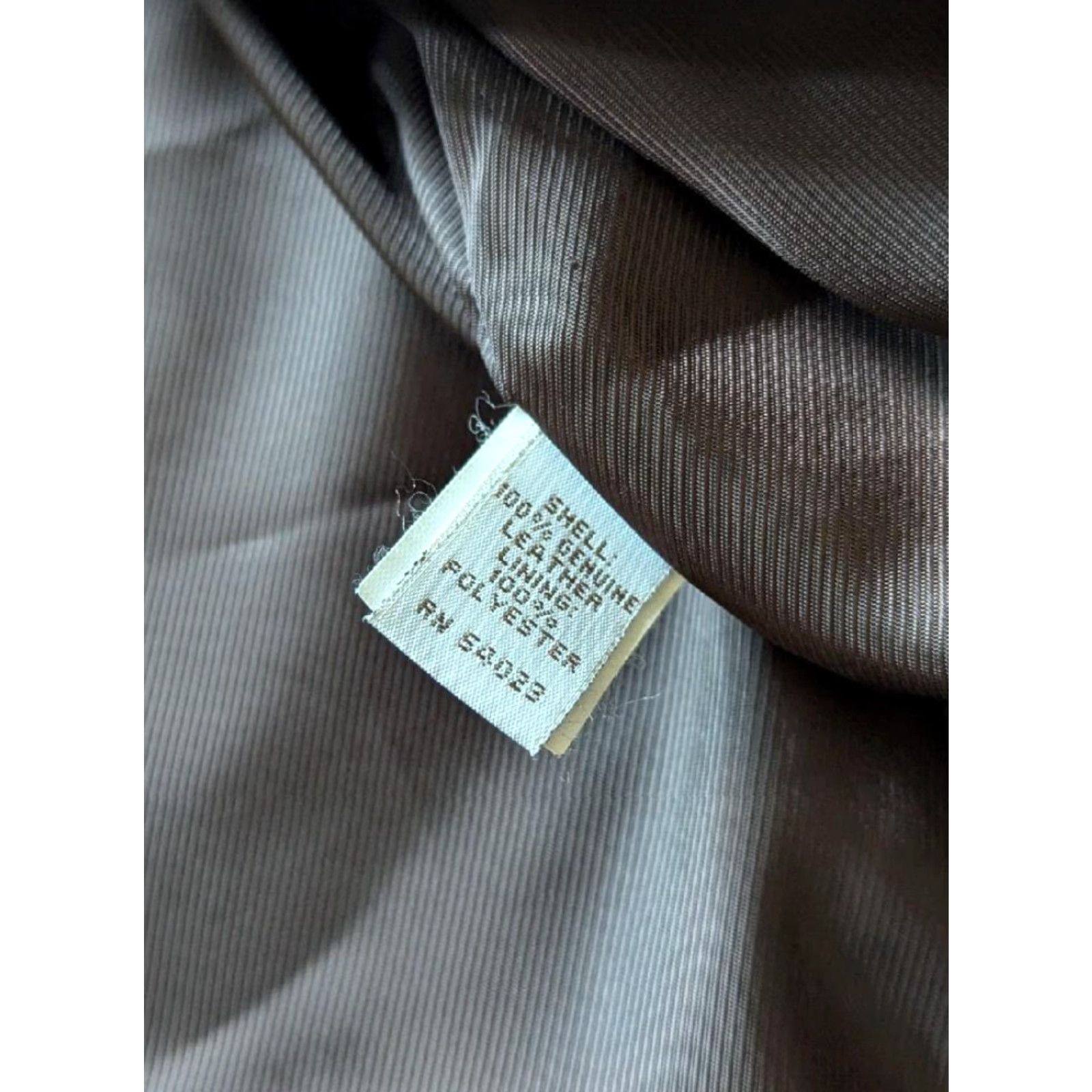 Banana Republic VINTAGE Banana Republic Jacket Motorcycle Leather Split-Suede Cowhide XL Brown Mens XS? Size US XL / EU 56 / 4 - 7 Thumbnail
