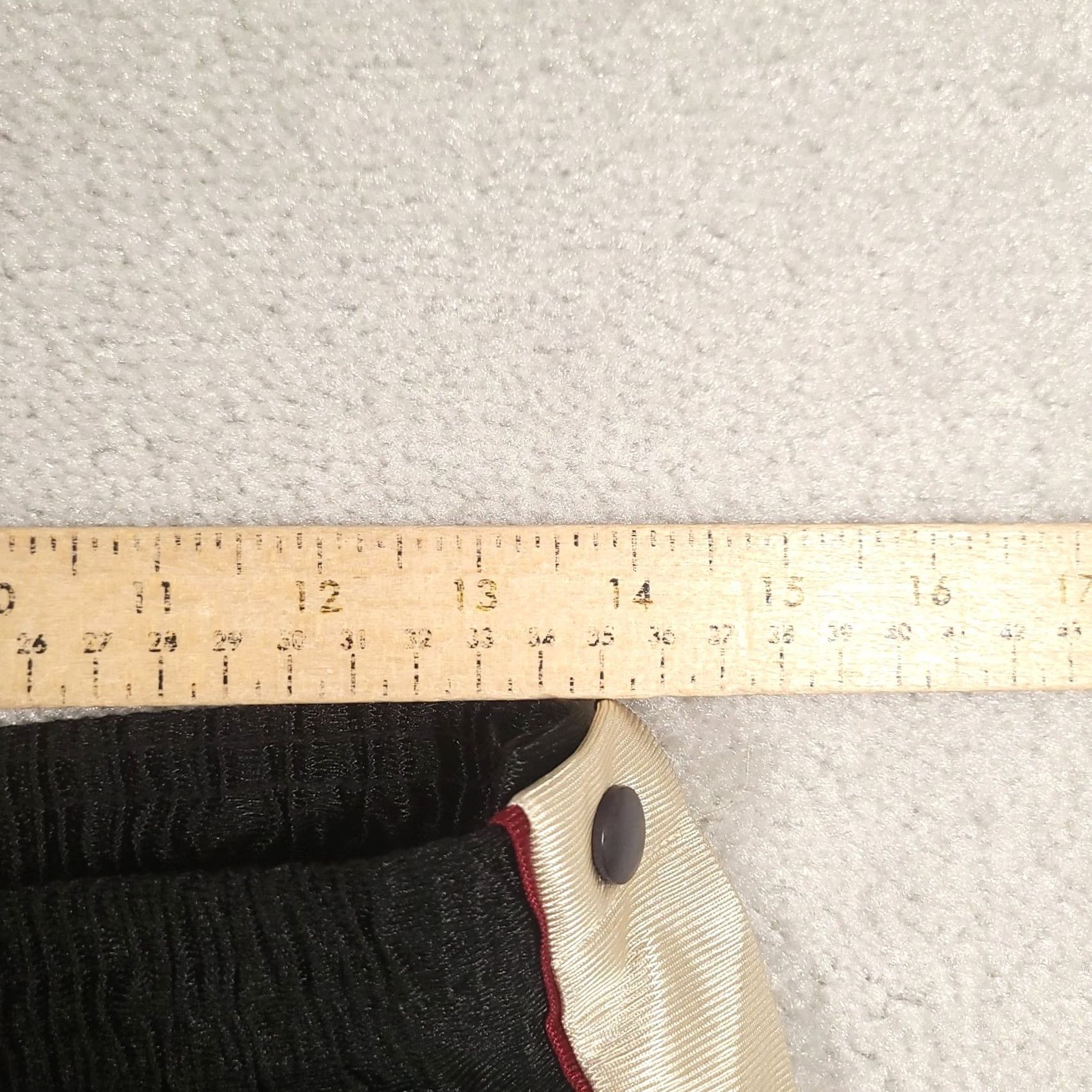 Converse VTG Converse Chuck Taylor All Star Tearaway Track Pants Size L 90s Snap Black Size US 33 - 3 Thumbnail