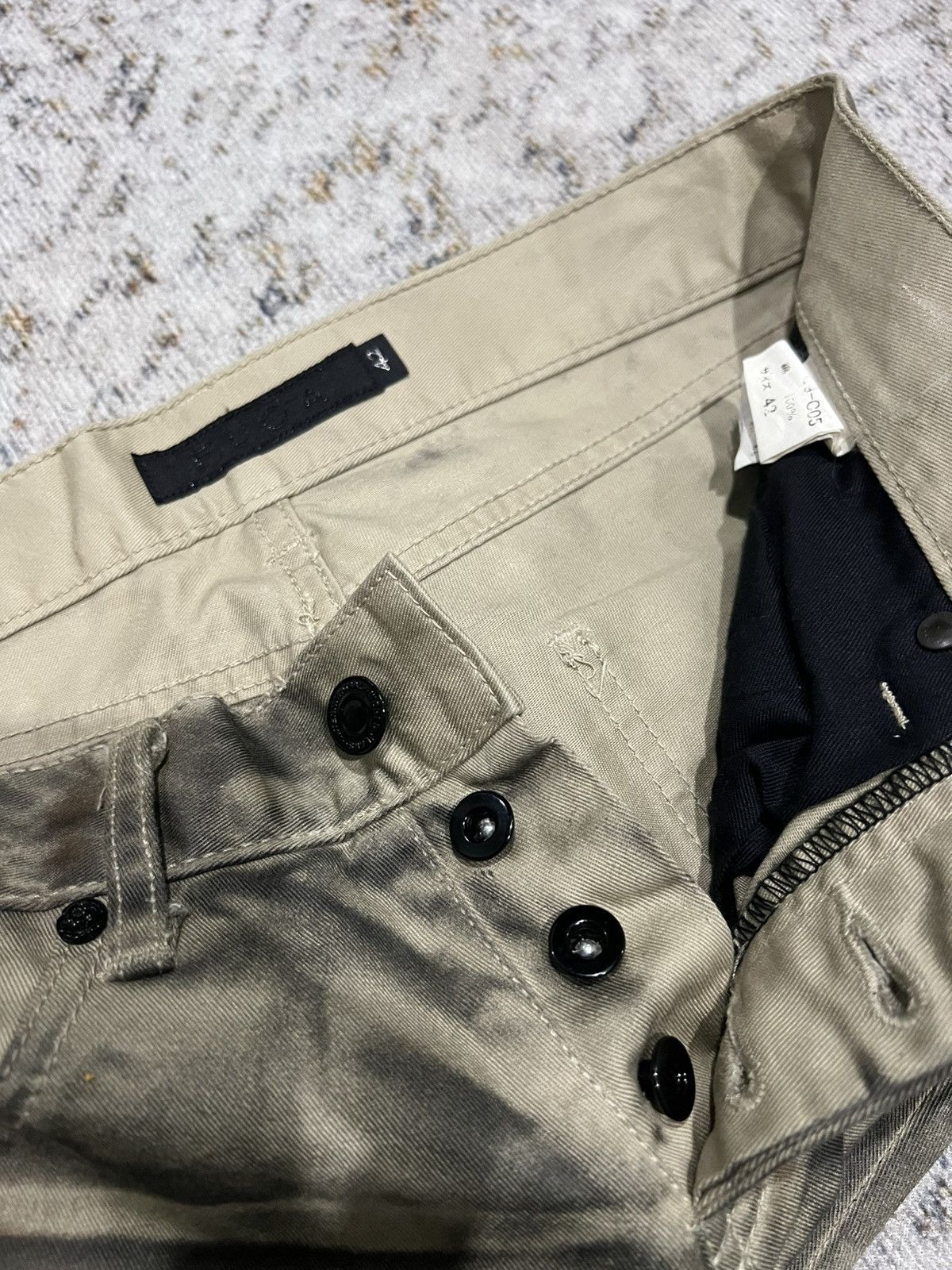 GOSTAR DE FUGA Fuga Distressed Mudwash Flared Pants Size US 30 / EU 46 - 6 Thumbnail