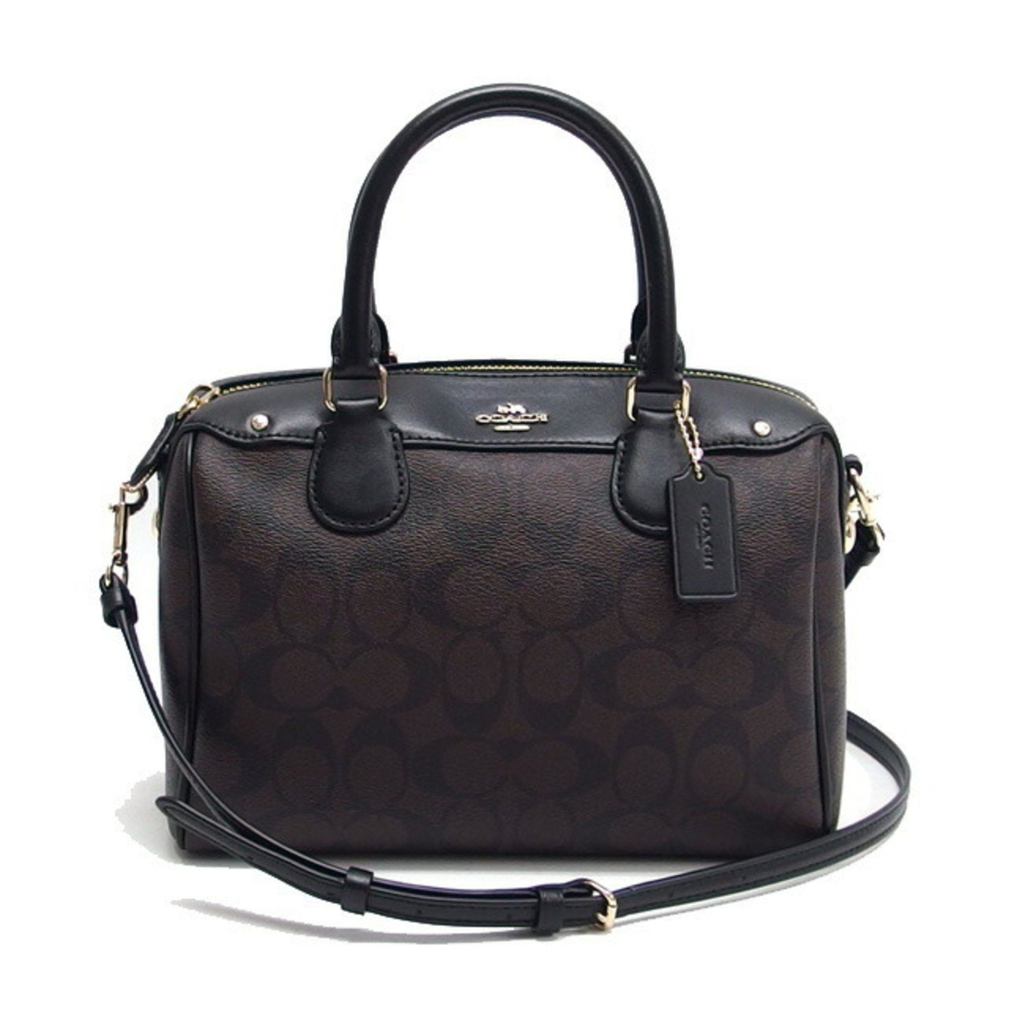 Coach Coach Signature Bennett Satchel Boston Bag Grailed