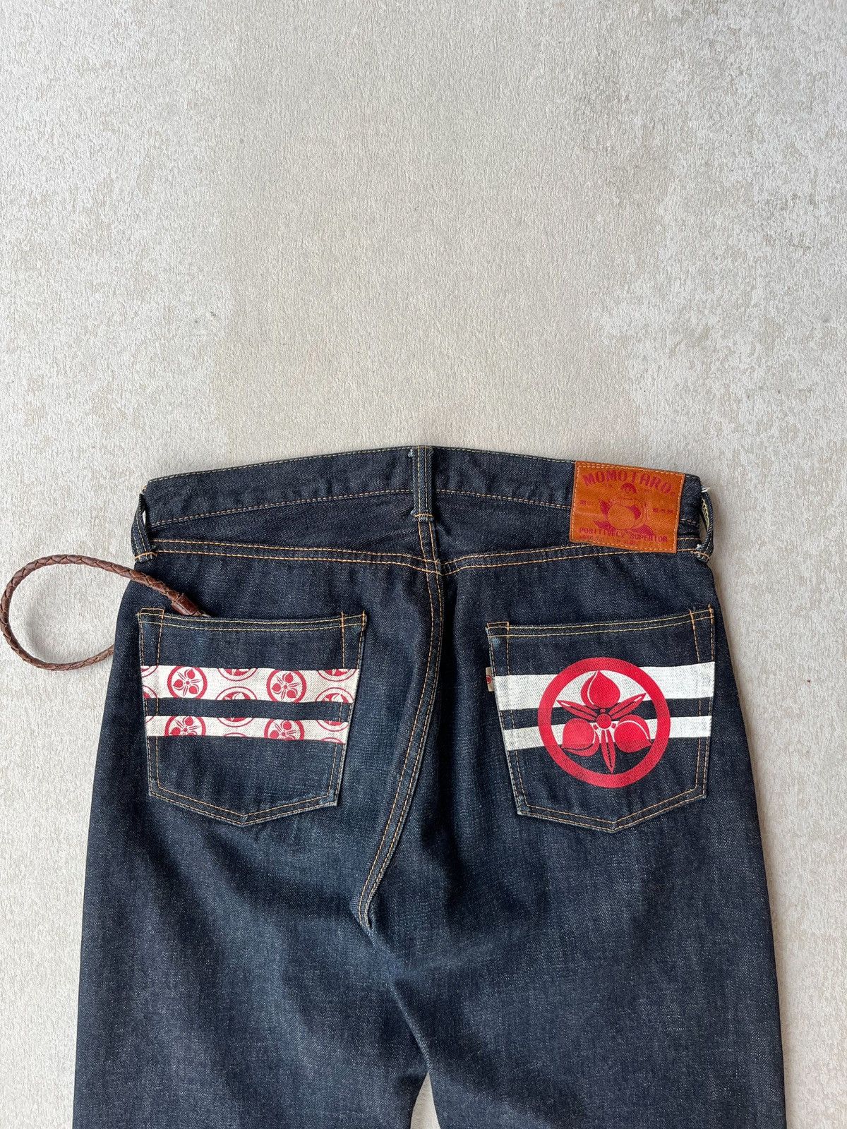 Momotaro Jeans Momotaro Japan Indigo Denim Oz Selvedge Jeans Size US 32 / EU 48 - 7 Thumbnail