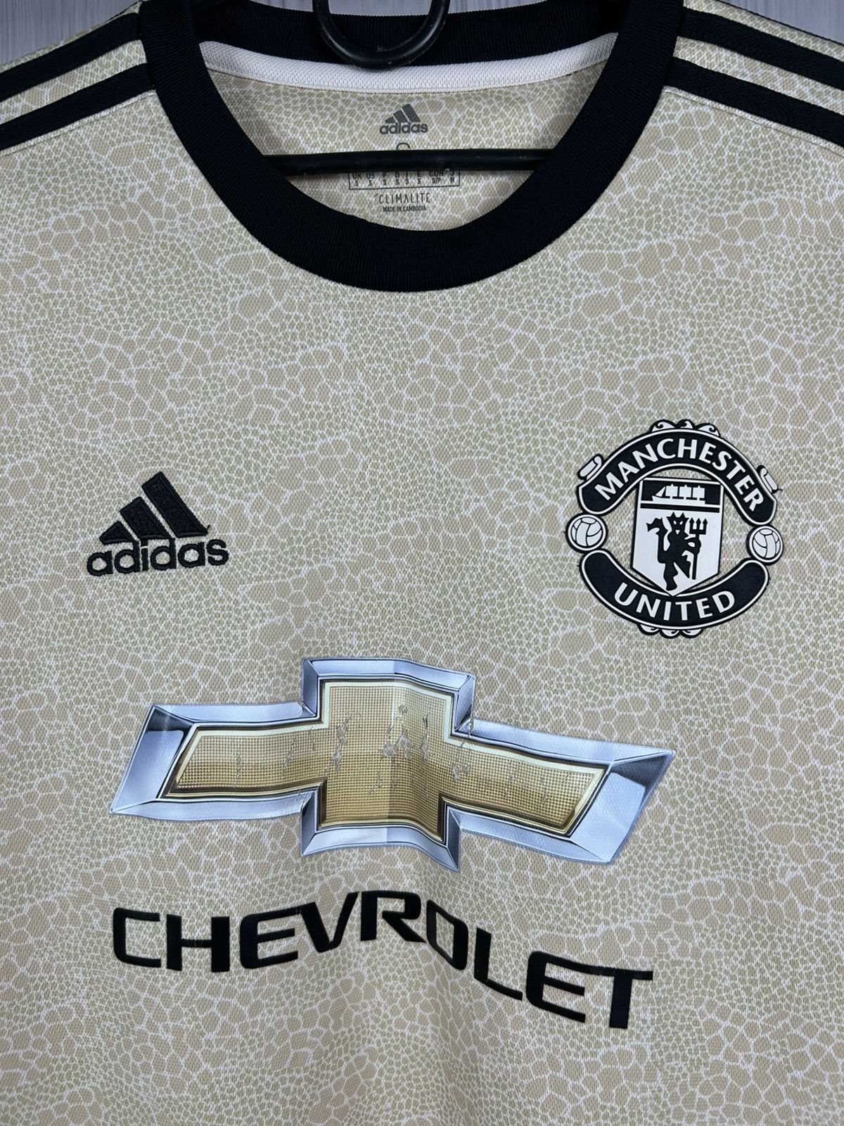 Adidas Manchester United 2019/20 Adidas Soccer Jersey Size S Size US S / EU 44-46 / 1 - 4 Thumbnail