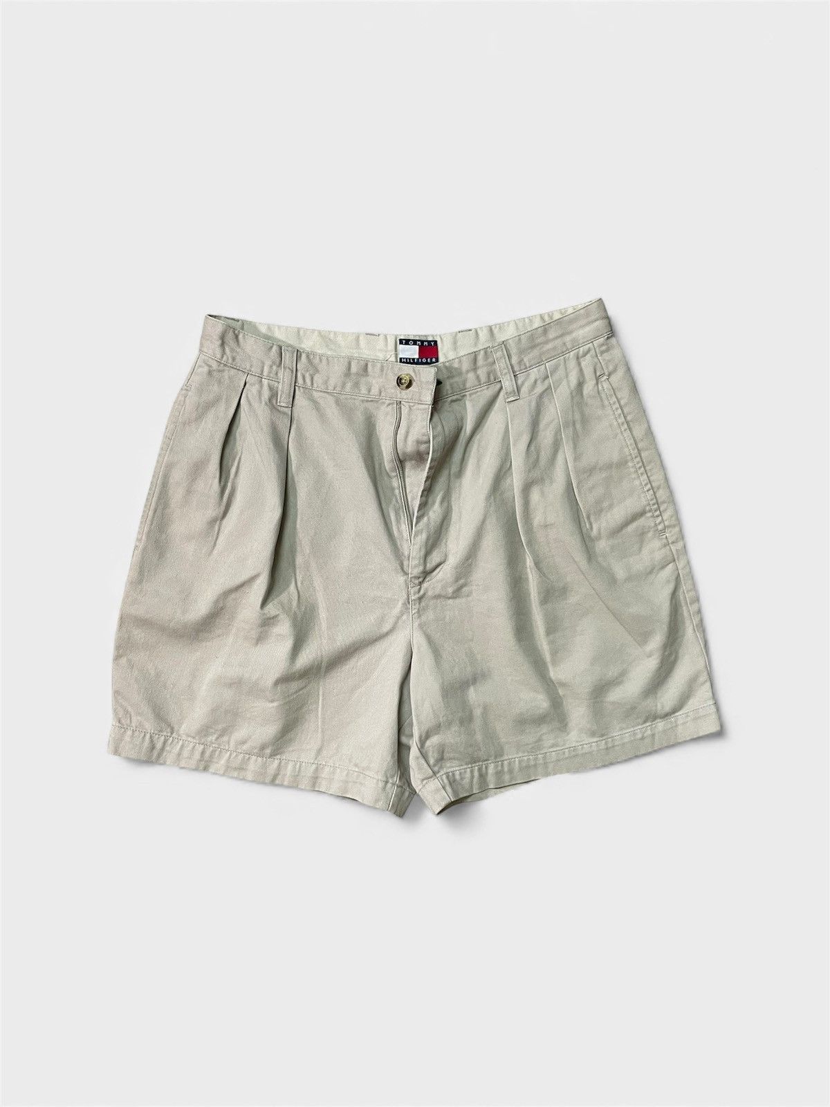 Tommy Hilfiger tommy hilfiger khaki pleat short Size US 32 / EU 48 - 1 Thumbnail