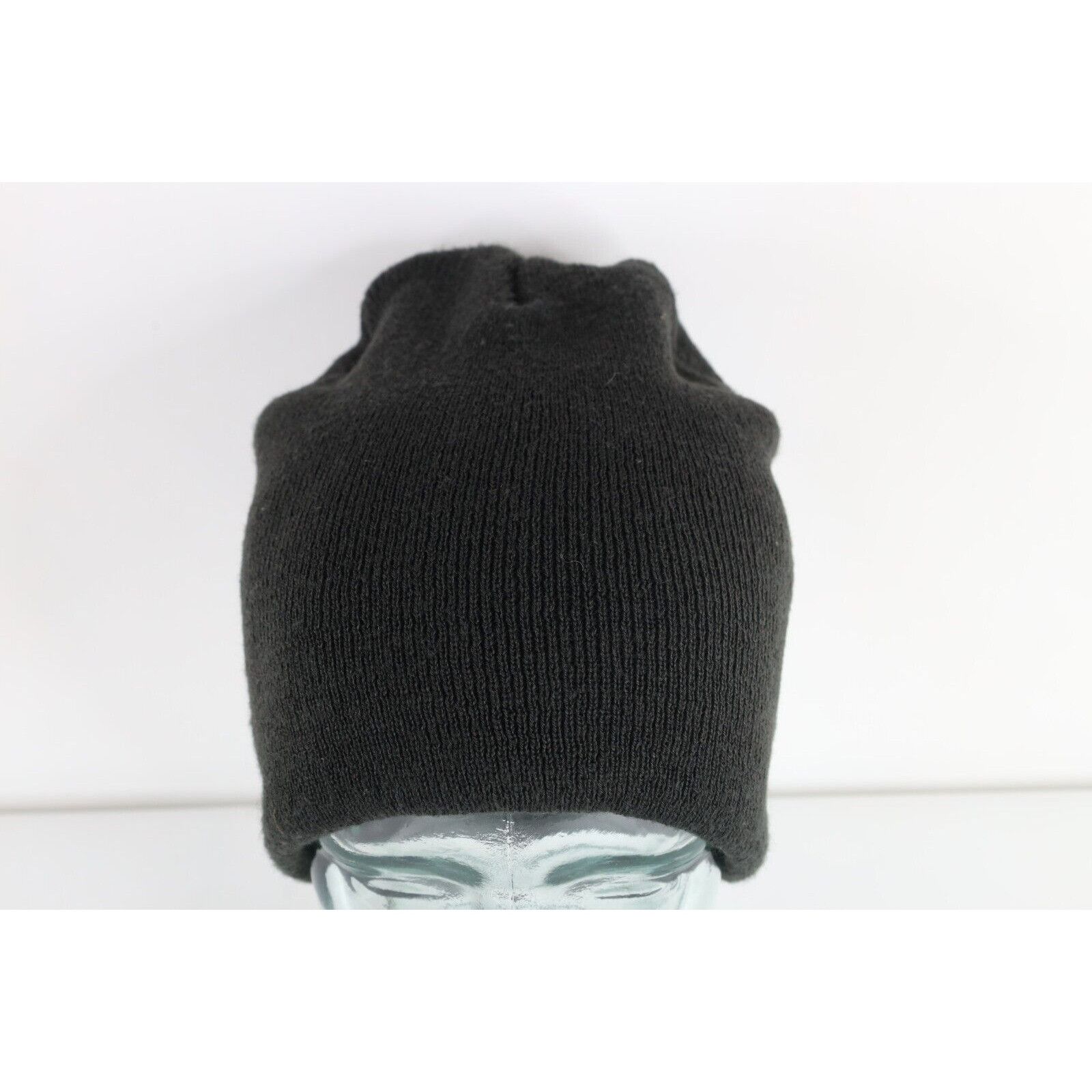 Vintage Vintage 90s Y2K Streetwear Blank Double Knit Winter Beanie Size ONE SIZE - 1 Thumbnail