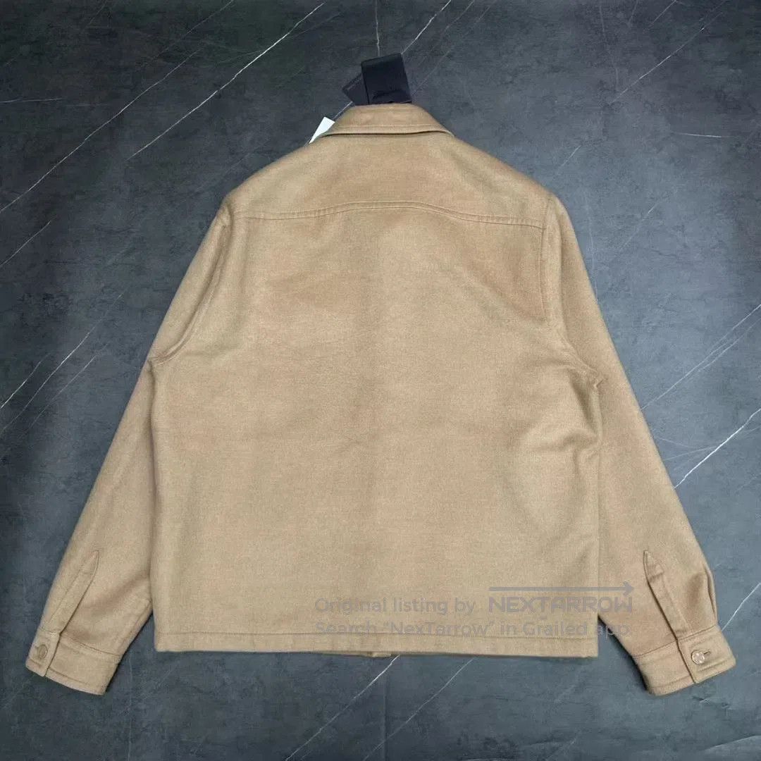 Louis Vuitton Louis Vuitton Alpaca Khaki Collar Button Coat. Size US XXL / EU 58 / 5 - 2 Thumbnail
