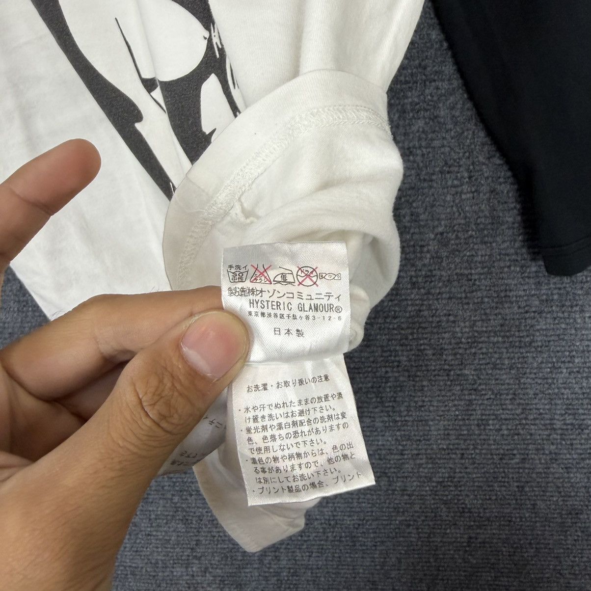 Hysteric Glamour Hysteric Glamour Graphic Raglan 3/4 Sleeve Shirt Size US S / EU 44-46 / 1 - 11 Thumbnail