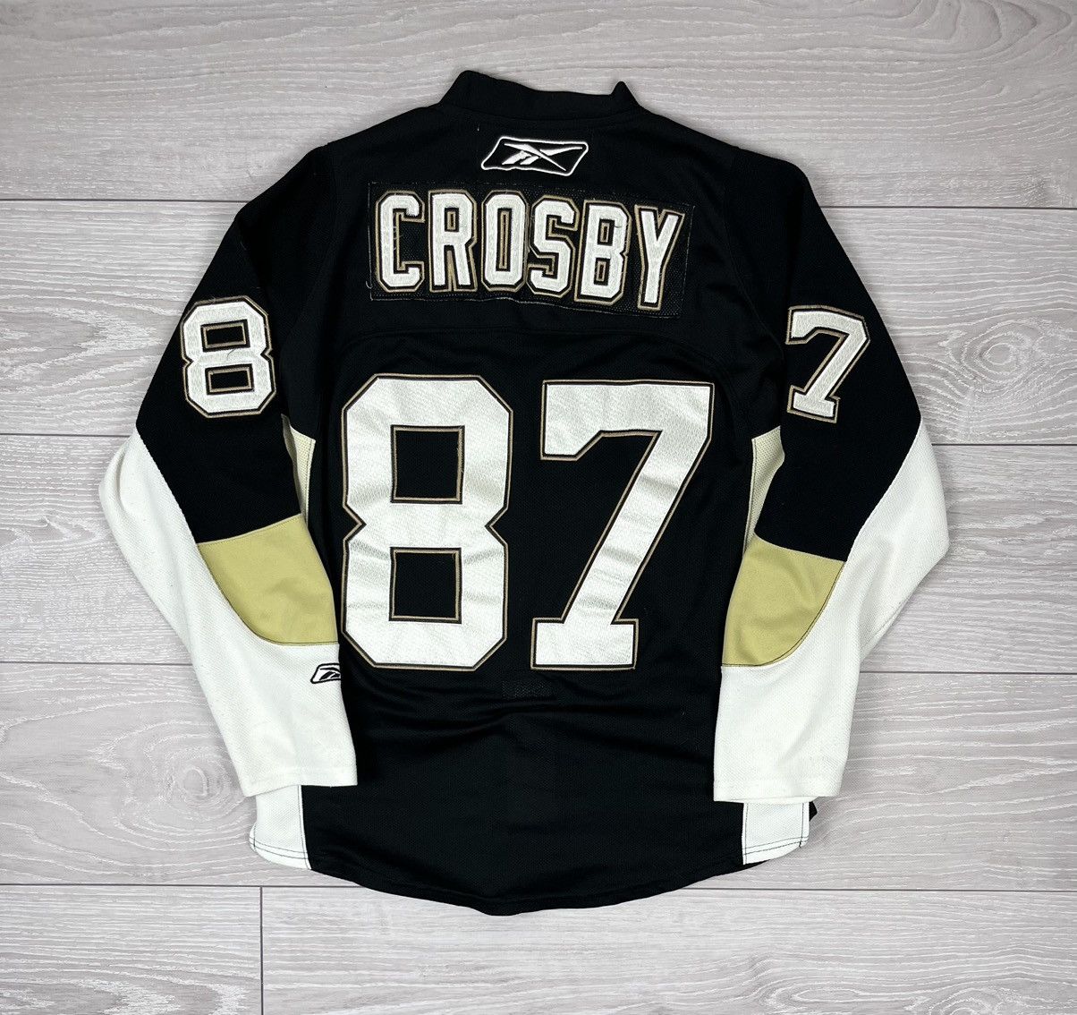 NHL Pittsburgh Penguins Reebok Crosby NHL Black Hockey Jersey Size US L / EU 52-54 / 3 - 2 Thumbnail