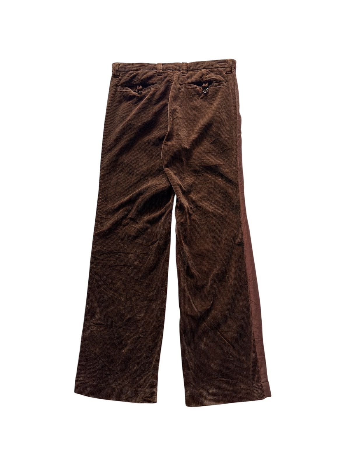 Sage De Cret SAGE DE CRET X BEAMS CORDUORY SIDE TAPE PANTS Size US 30 / EU 46 - 4 Thumbnail