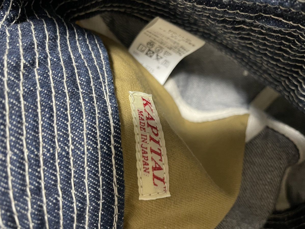 Kapital Kapital 11.5 denim Old Man and the Sea HAT Size ONE SIZE - 4 Thumbnail