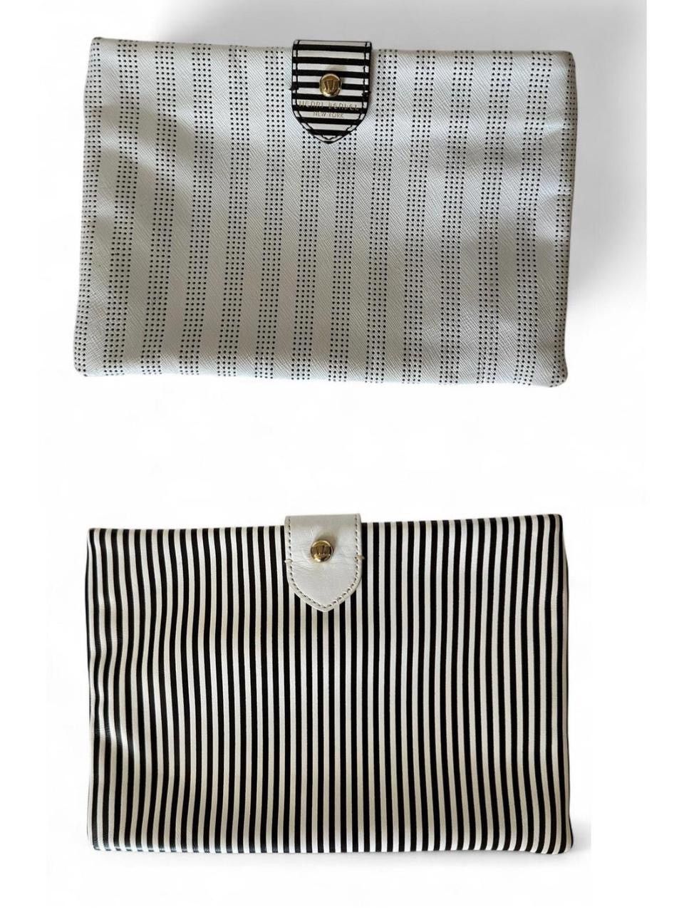 Henri Bendel HENRI BENDEL SIGNATURE STRIPE CLUTCH Size ONE SIZE - 1 Thumbnail