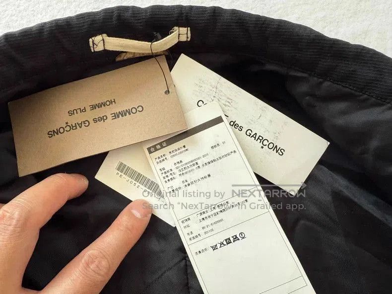 Comme des Garcons Comme des Garcons Ruffled Long Trench Coat. Size US S / EU 44-46 / 1 - 3 Thumbnail