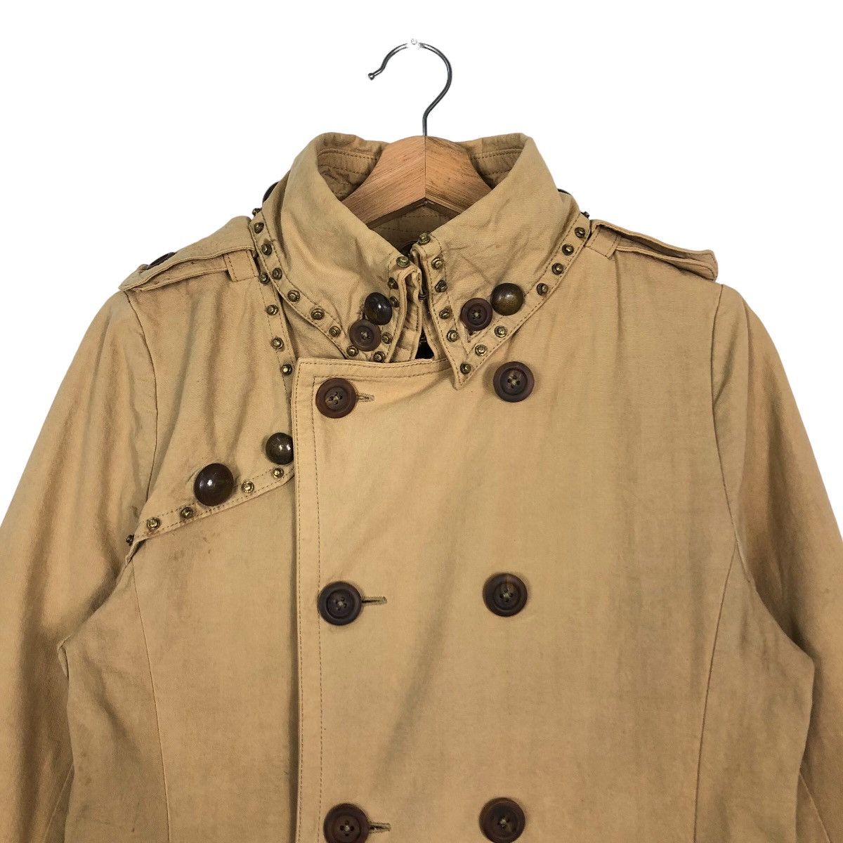 Hysteric Glamour 🔥90’s Long Fly Coats Jacket Share Spirit Punk Design Japan Size US M / EU 48-50 / 2 - 3 Thumbnail
