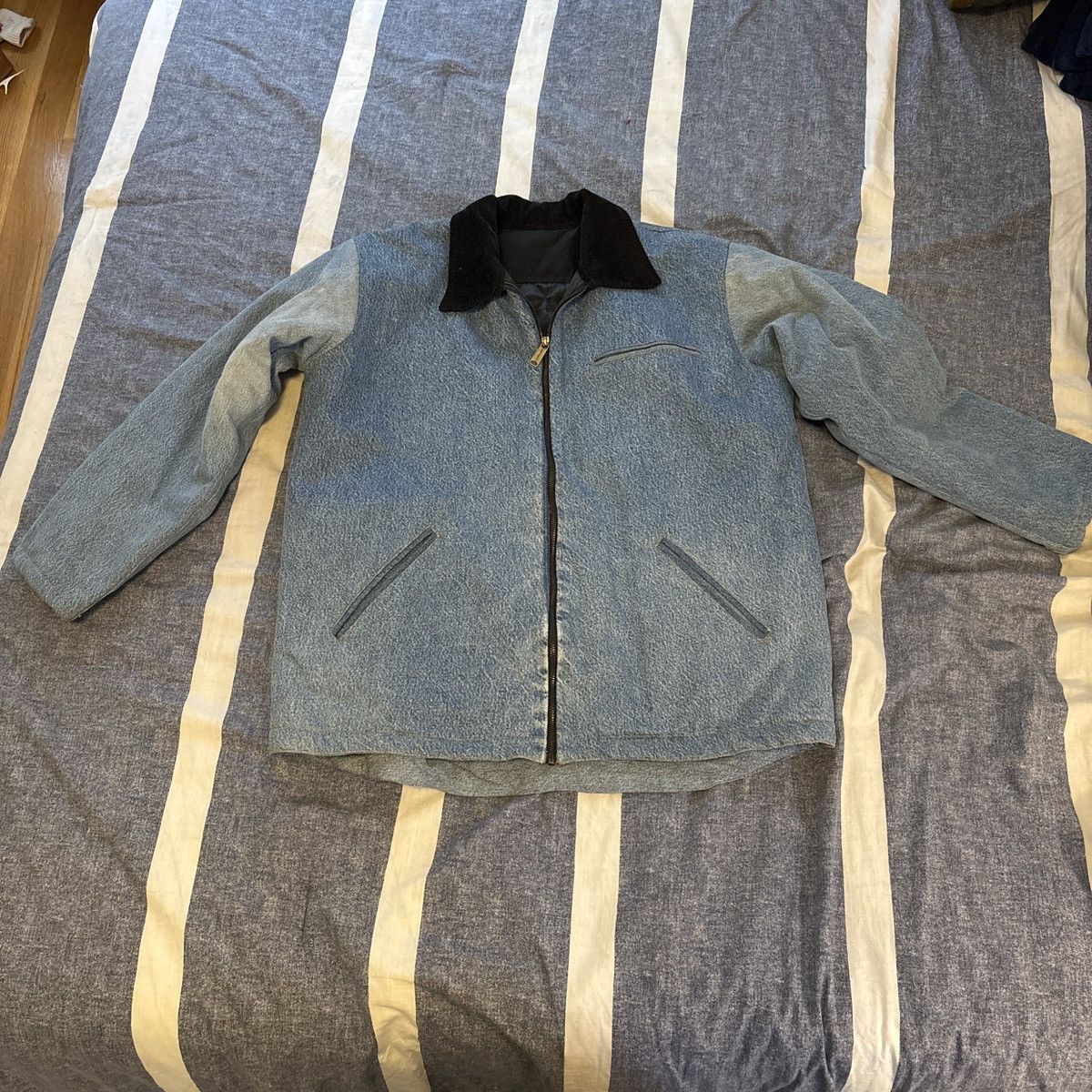 Other Custom Re-Worked Denim Jacket Size US L / EU 52-54 / 3 - 3 Thumbnail
