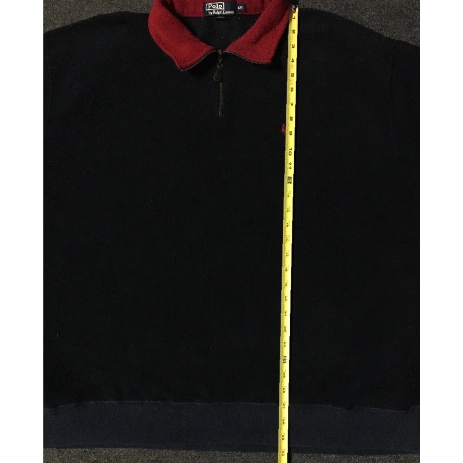 Polo Ralph Lauren Vtg 90s Polo Ralph Lauren 1/4 Zip Fleece Sweatshirt XXL Boxy Jacket Sport Red Blue USA Military Retro Punk 80s 90s Polo Ralph Lauren Mens Graphic Size US XXL / EU 58 / 5 - 7 Thumbnail