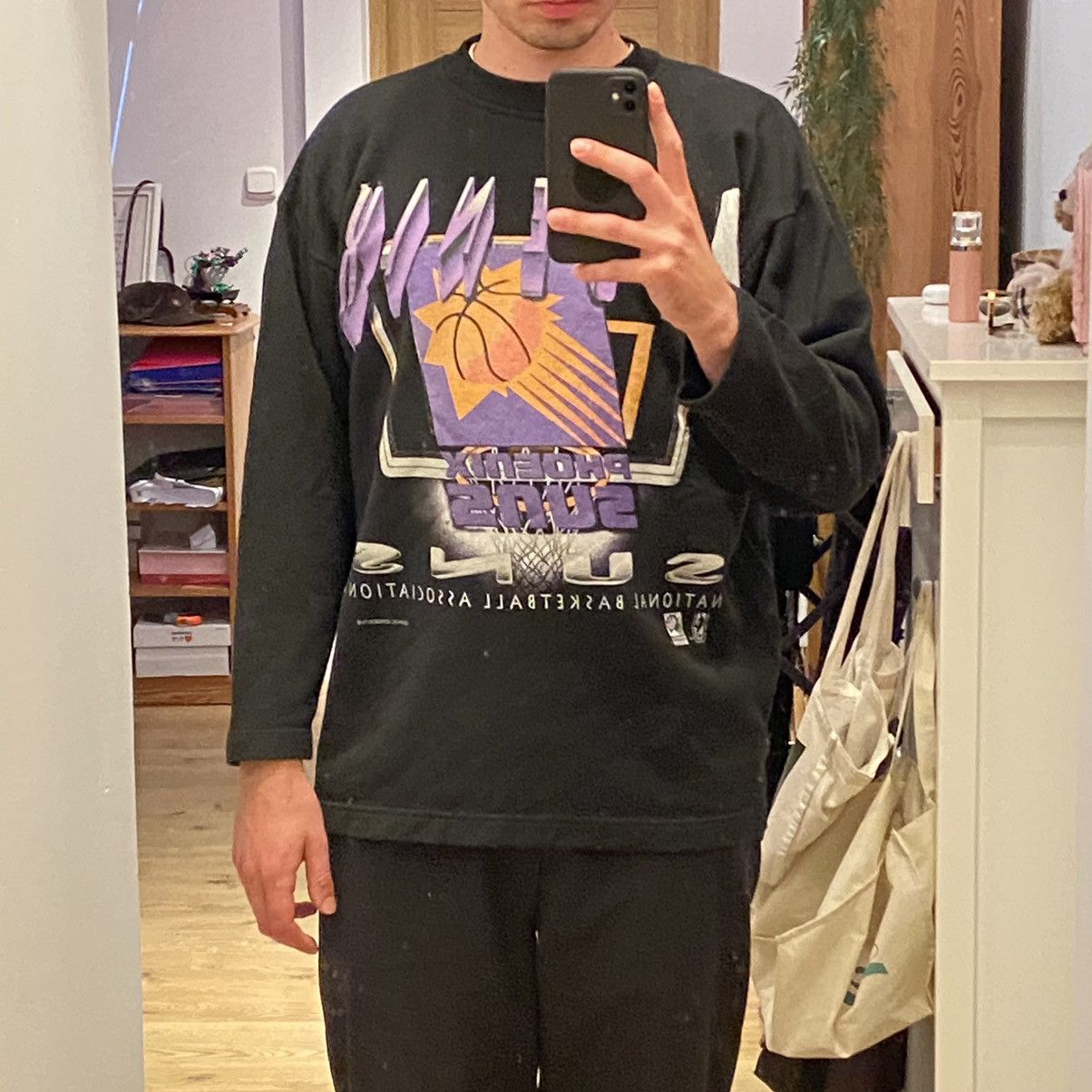 NBA Vintage phoenix suns nba sweatshirt Size US L / EU 52-54 / 3 - 3 Thumbnail