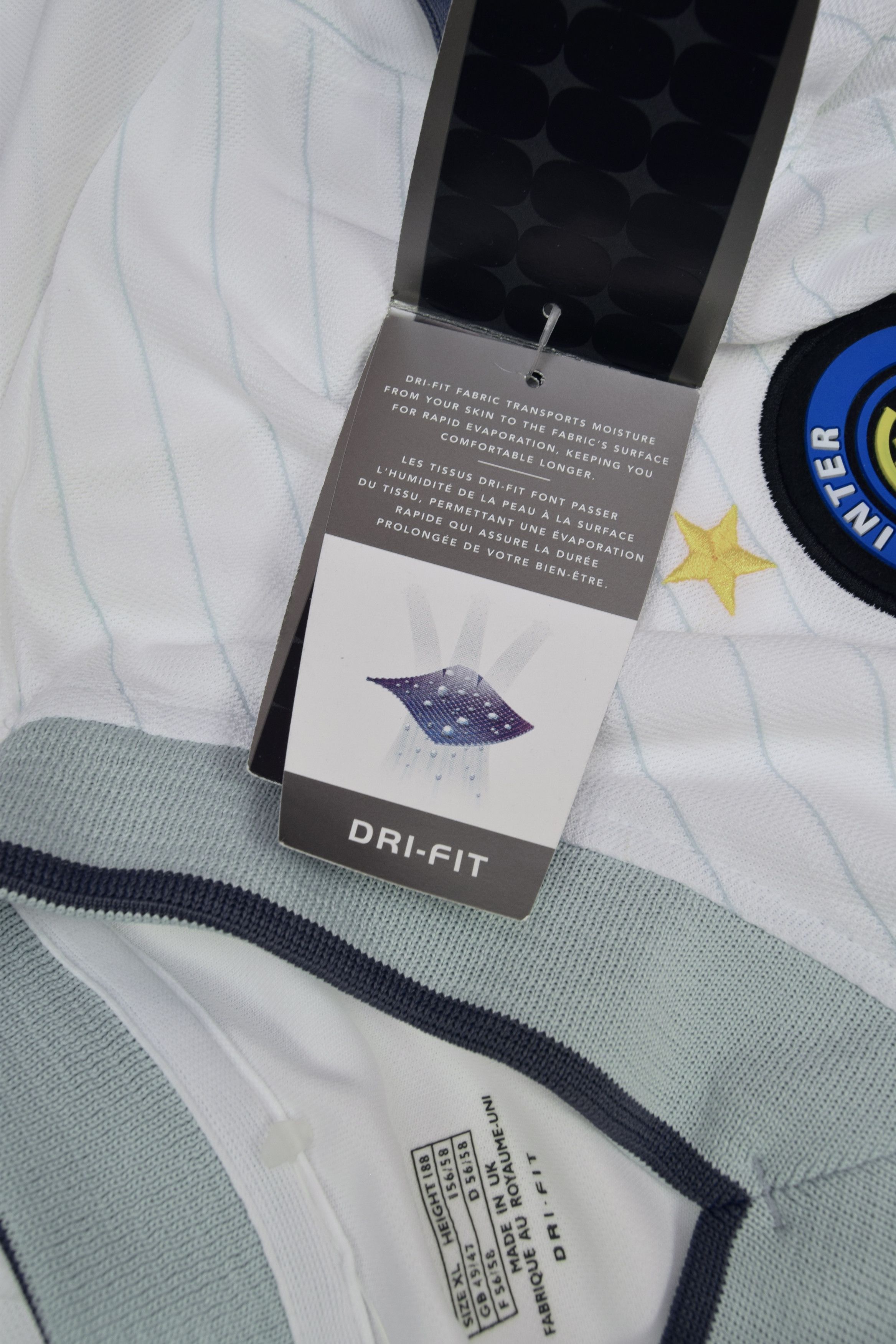 Nike Inter Milano Nike 2000-2001 Away Soccer Jersey White Size US XL / EU 56 / 4 - 7 Thumbnail