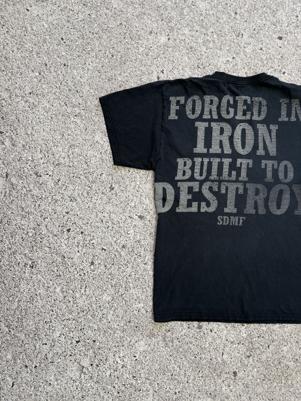 Band Tees × Vintage Vintage 2000’s Black Label Society Forged In Iron Retro Tee Size US M / EU 48-50 / 2 - 7 Thumbnail