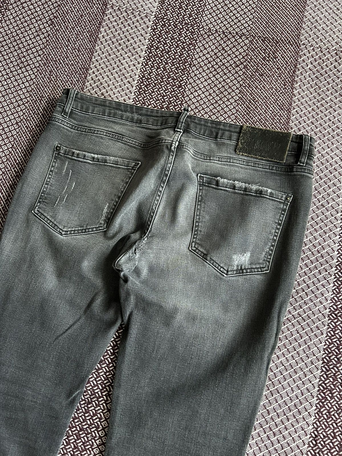 Dsquared2 Dsquared2 Distressed Black Denim Jeans Wash Italy Size 52 Size US 36 / EU 52 - 13 Thumbnail